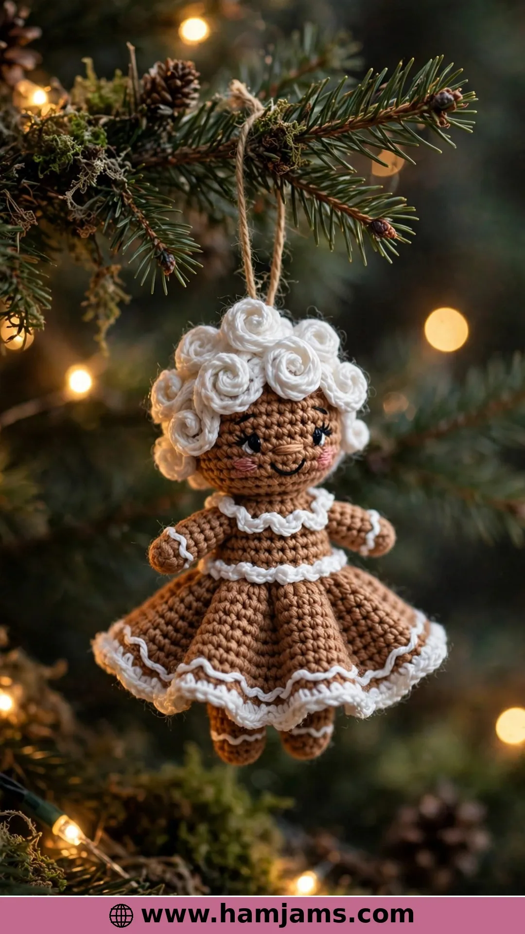 The Tiny Gingerbread Woman Ornament