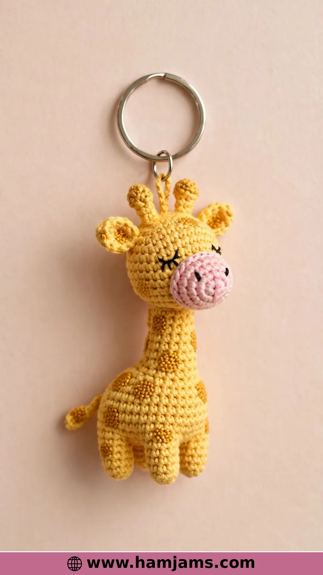 Giraffe Keychain