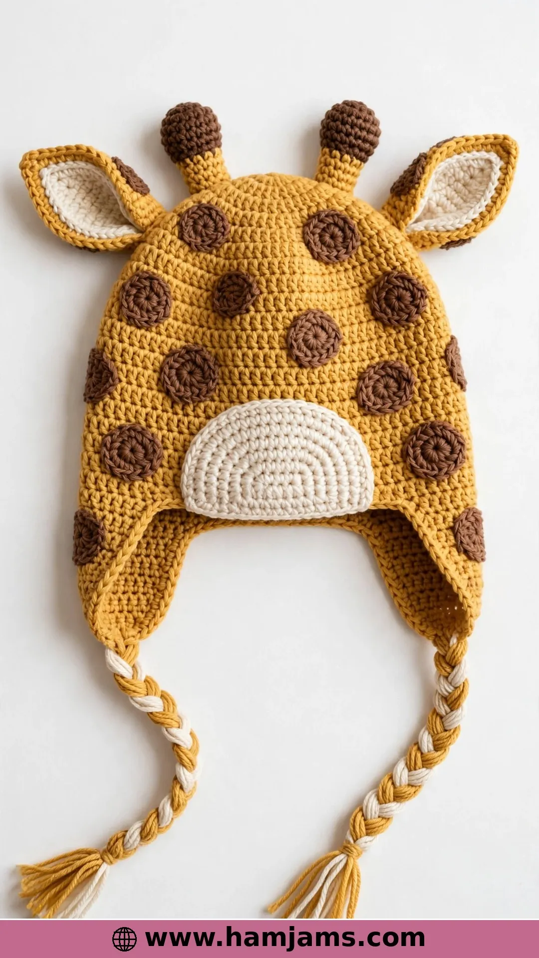 Giraffe Earflap Hat