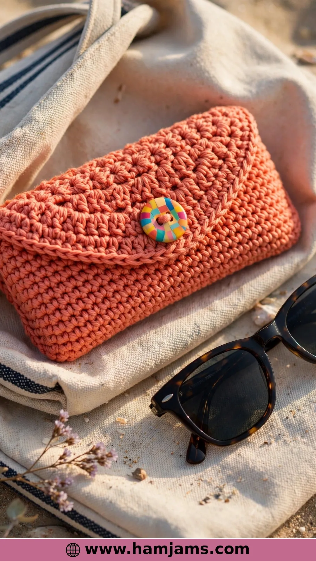Even Moss Stitch in Three Sizes