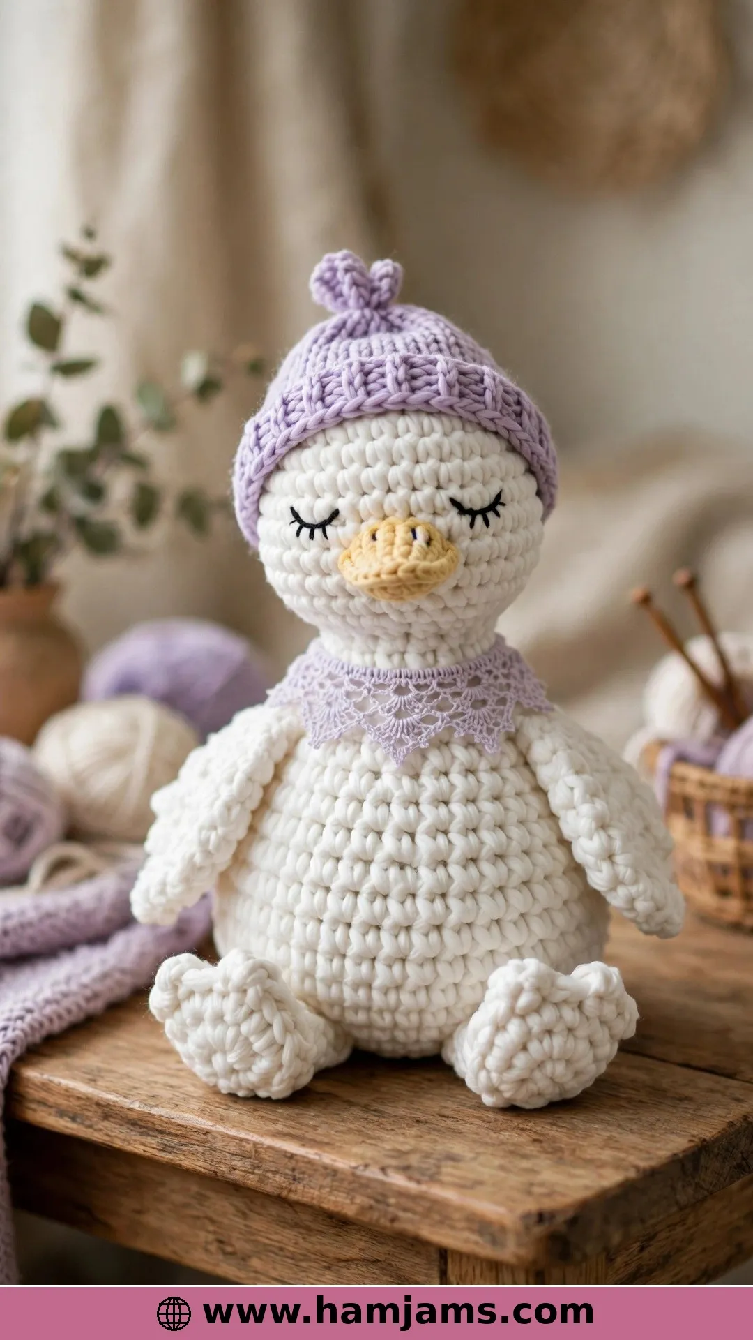 The One-Piece Goose With a Beanie and Collar