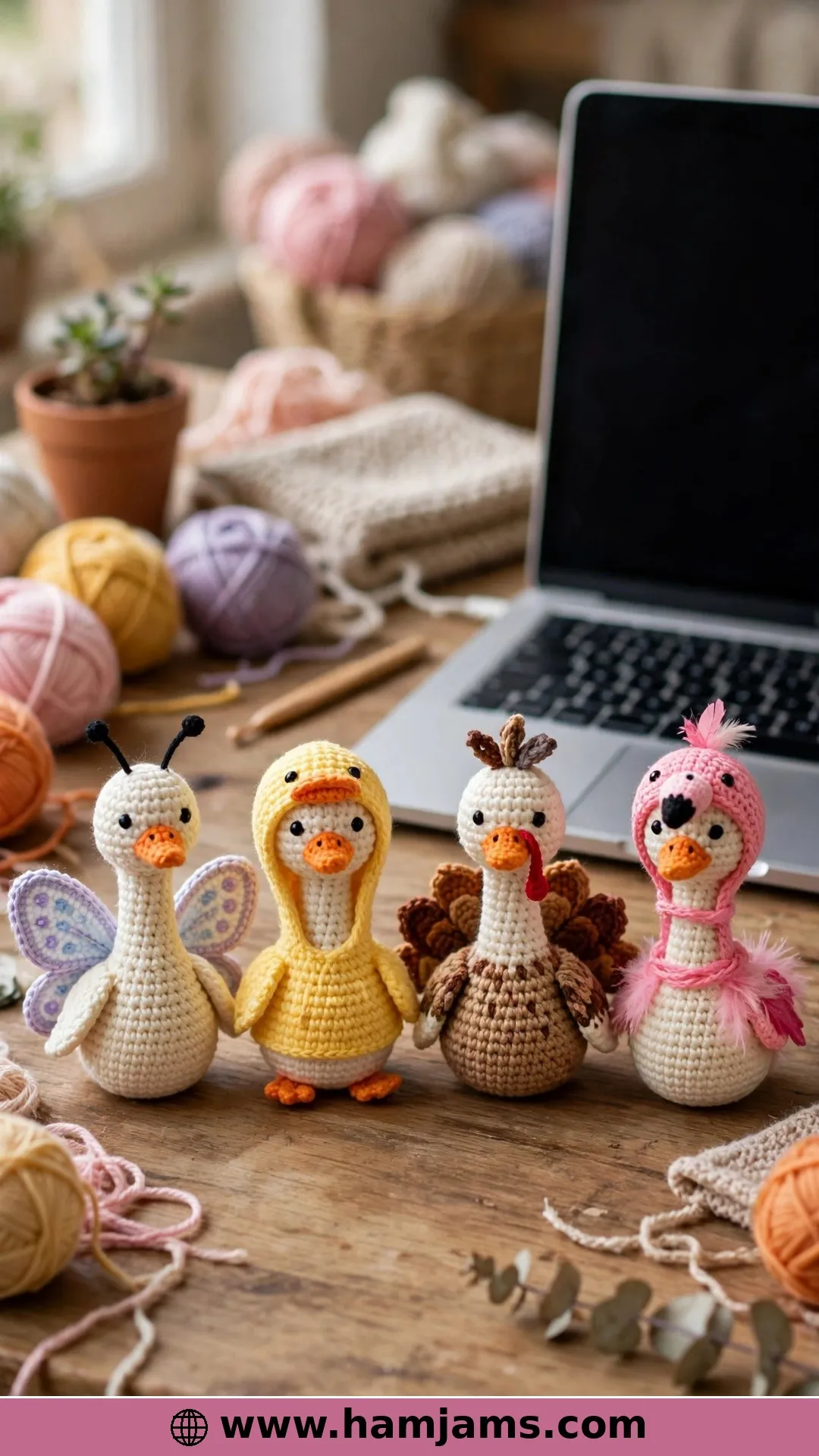 Four Costumes for the Little Desk Goose