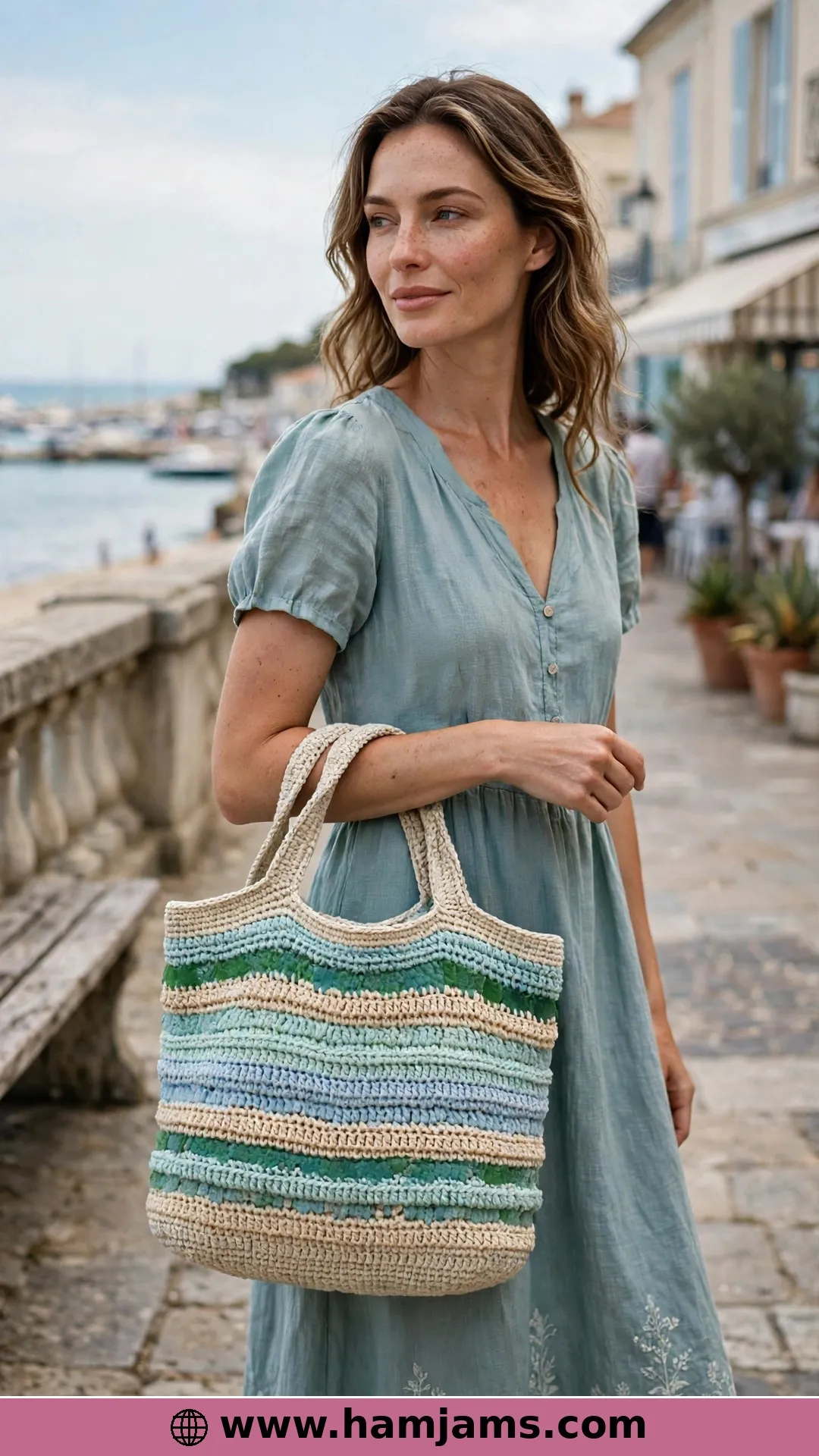 Sea-Glass Stripes and Pretty Texture Bands
