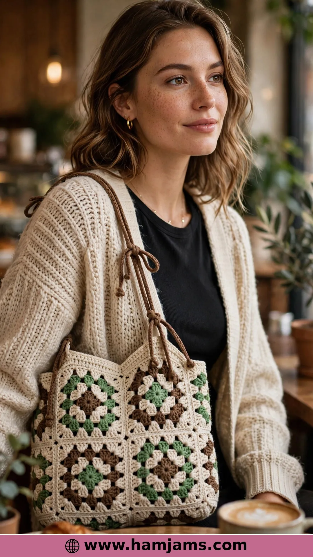 The Modern Shell-Centre Tote With Tie Straps