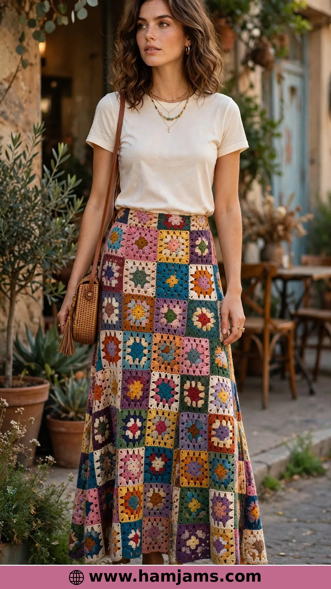Patchwork Maxi Skirt (Video Tutorial)