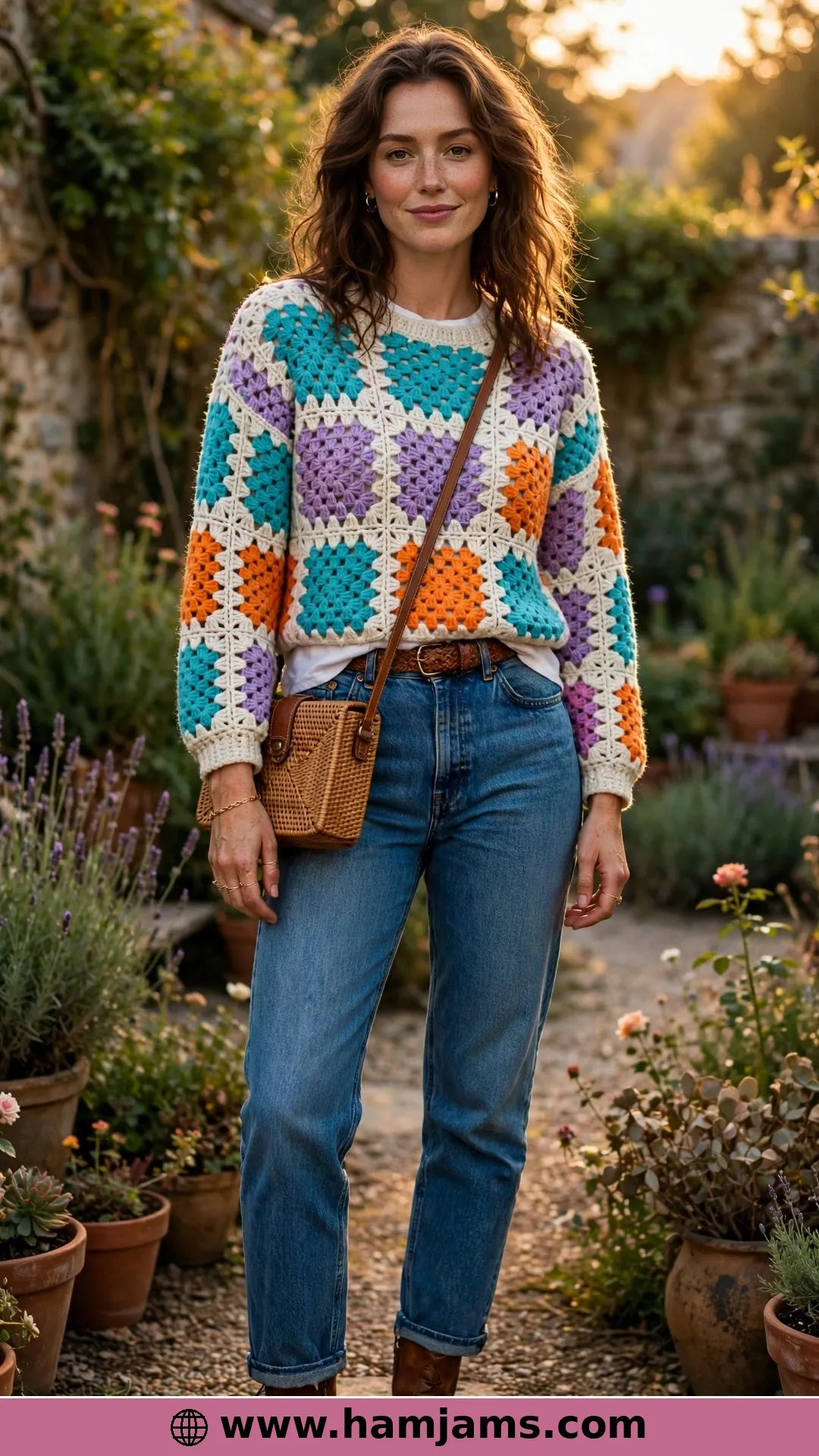 A Whole Garden of Planned Colour