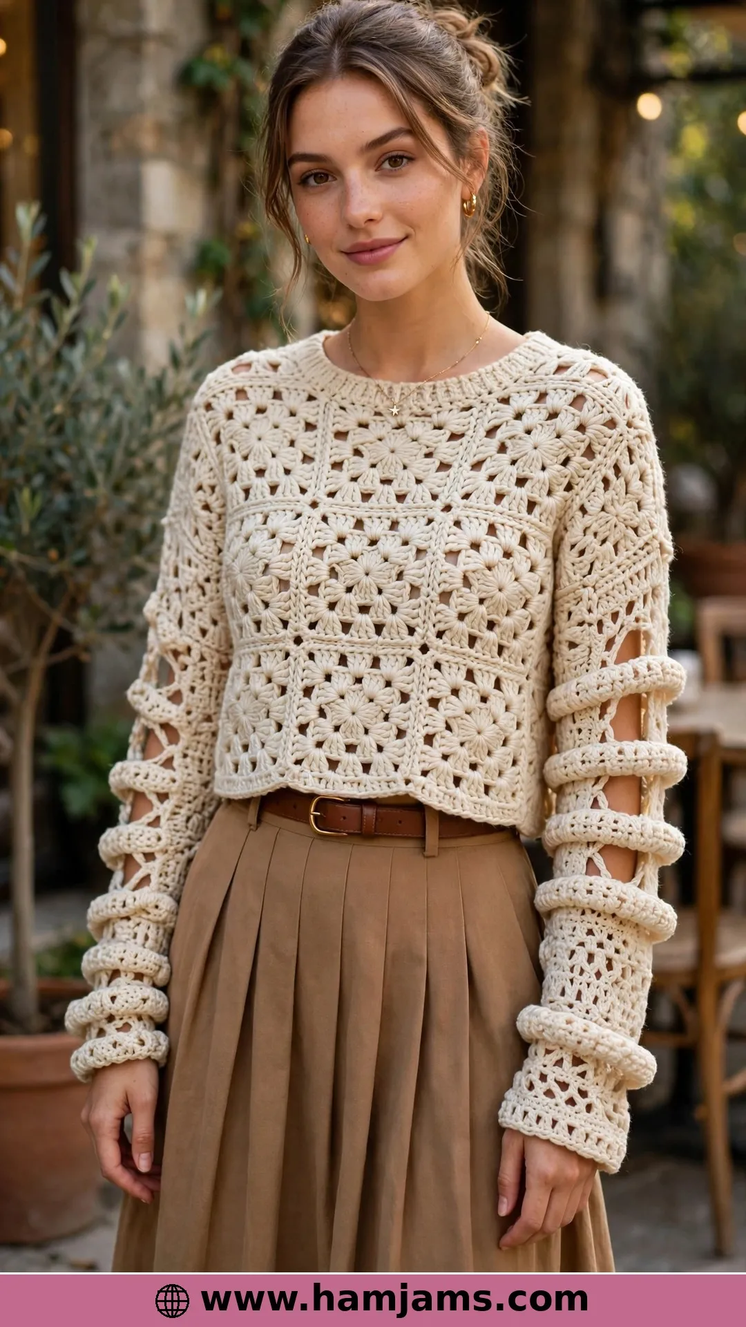 Twinkling Motifs, Cropped and Pretty