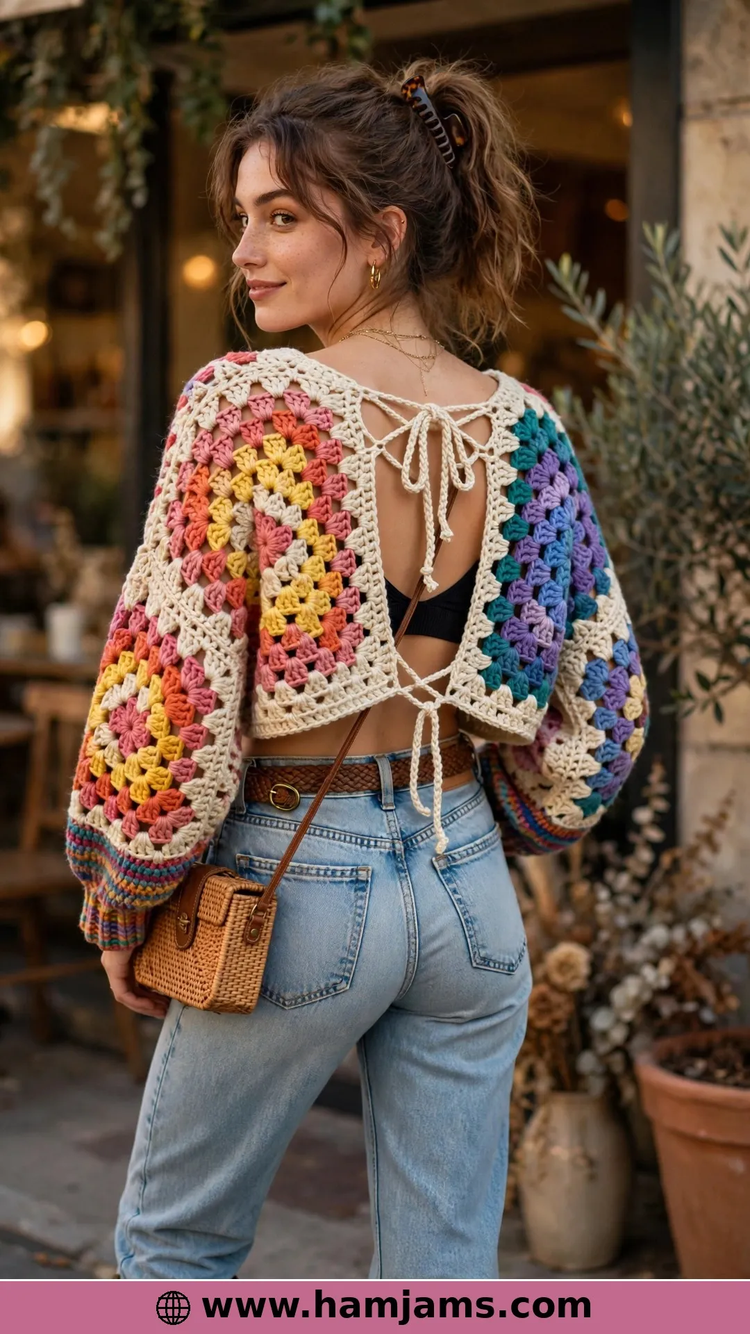 Just Two Squares, Cropped and Cute
