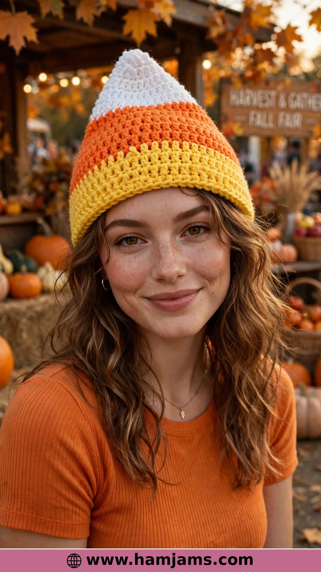 A Candy Corn Hat, Grown-Up Size Included