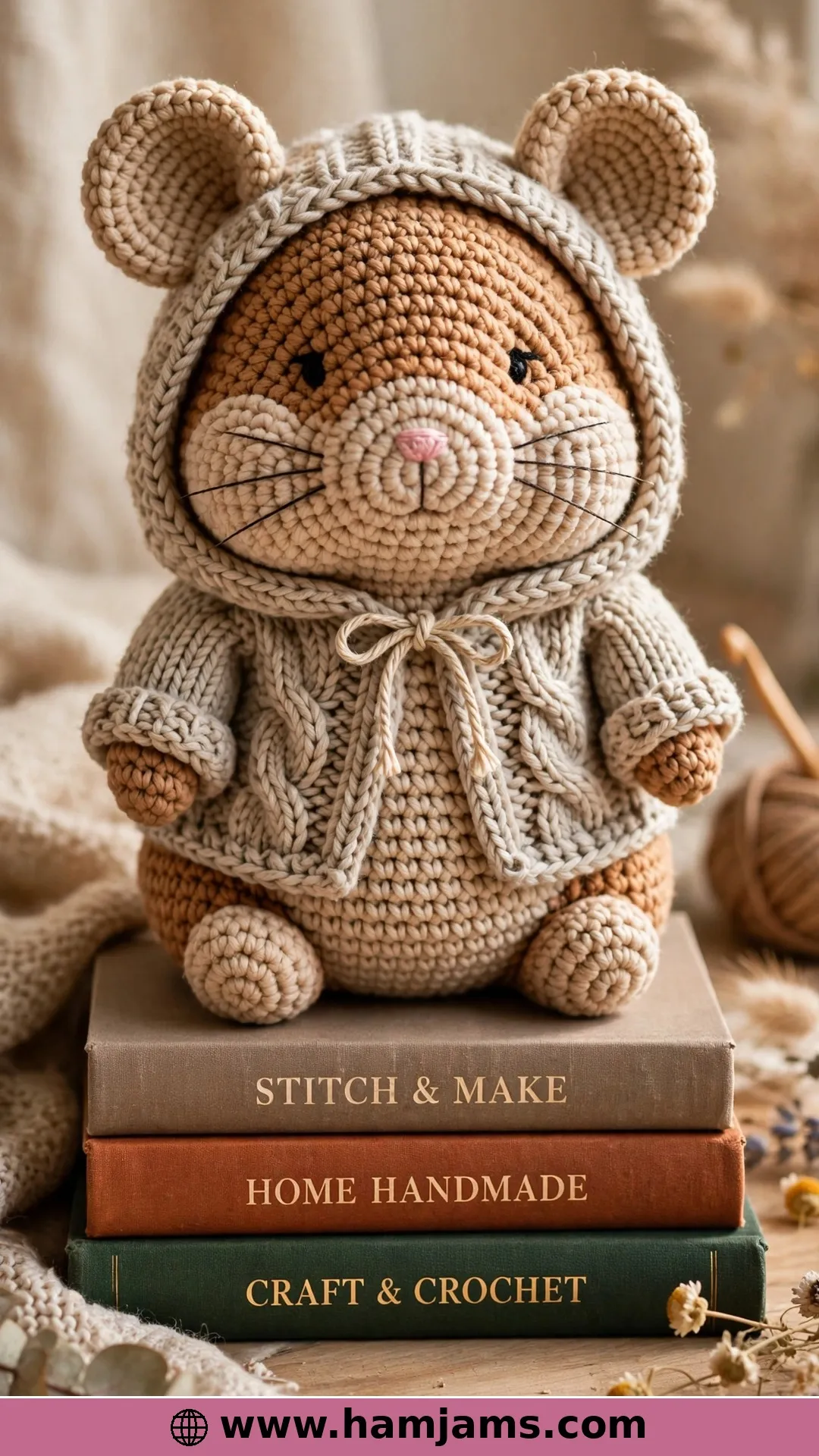 The Big Hamster in a Cosy Sweater