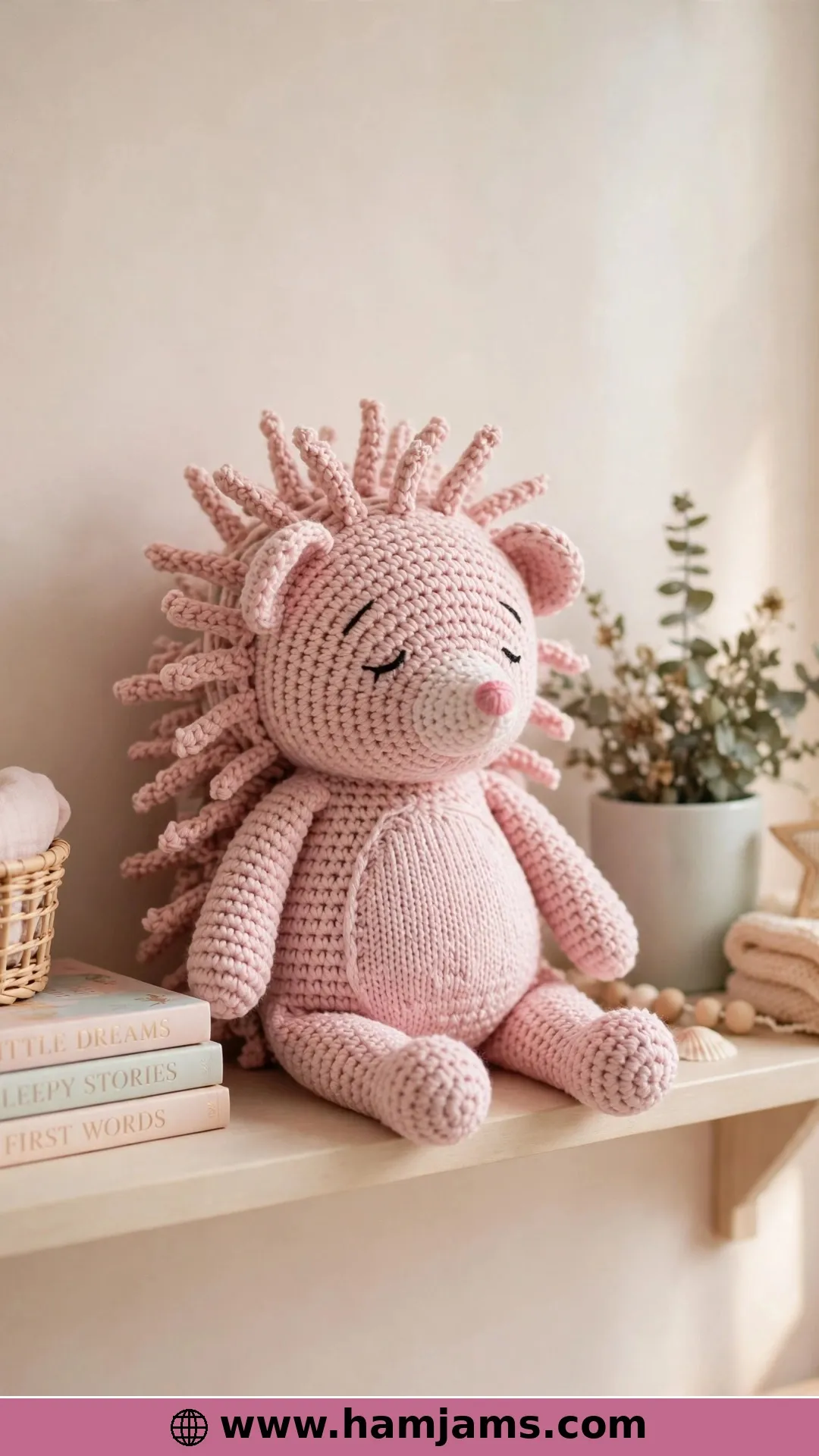 Ten Hand-Sewn Spikes on a Ragdoll Body