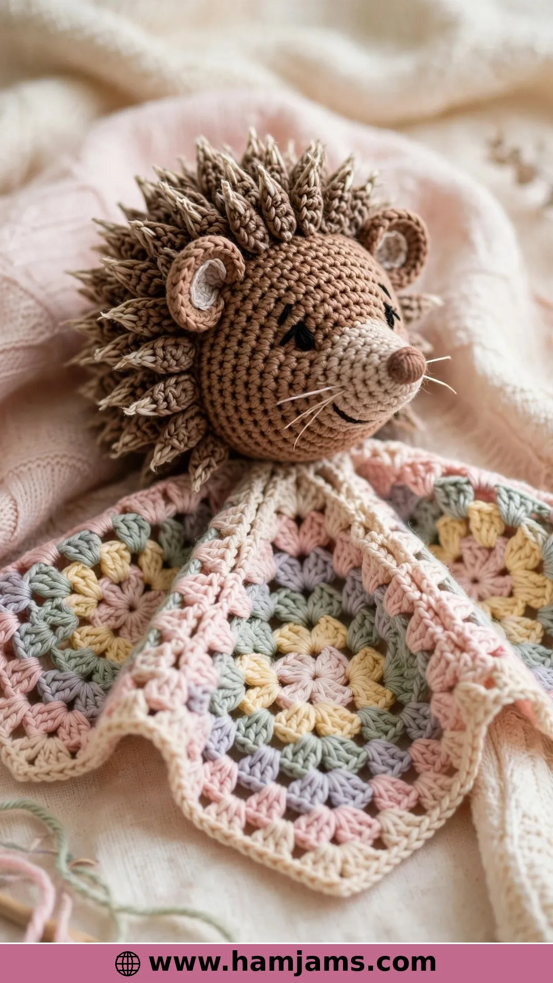The Hedgehog Lovey for Nap Time