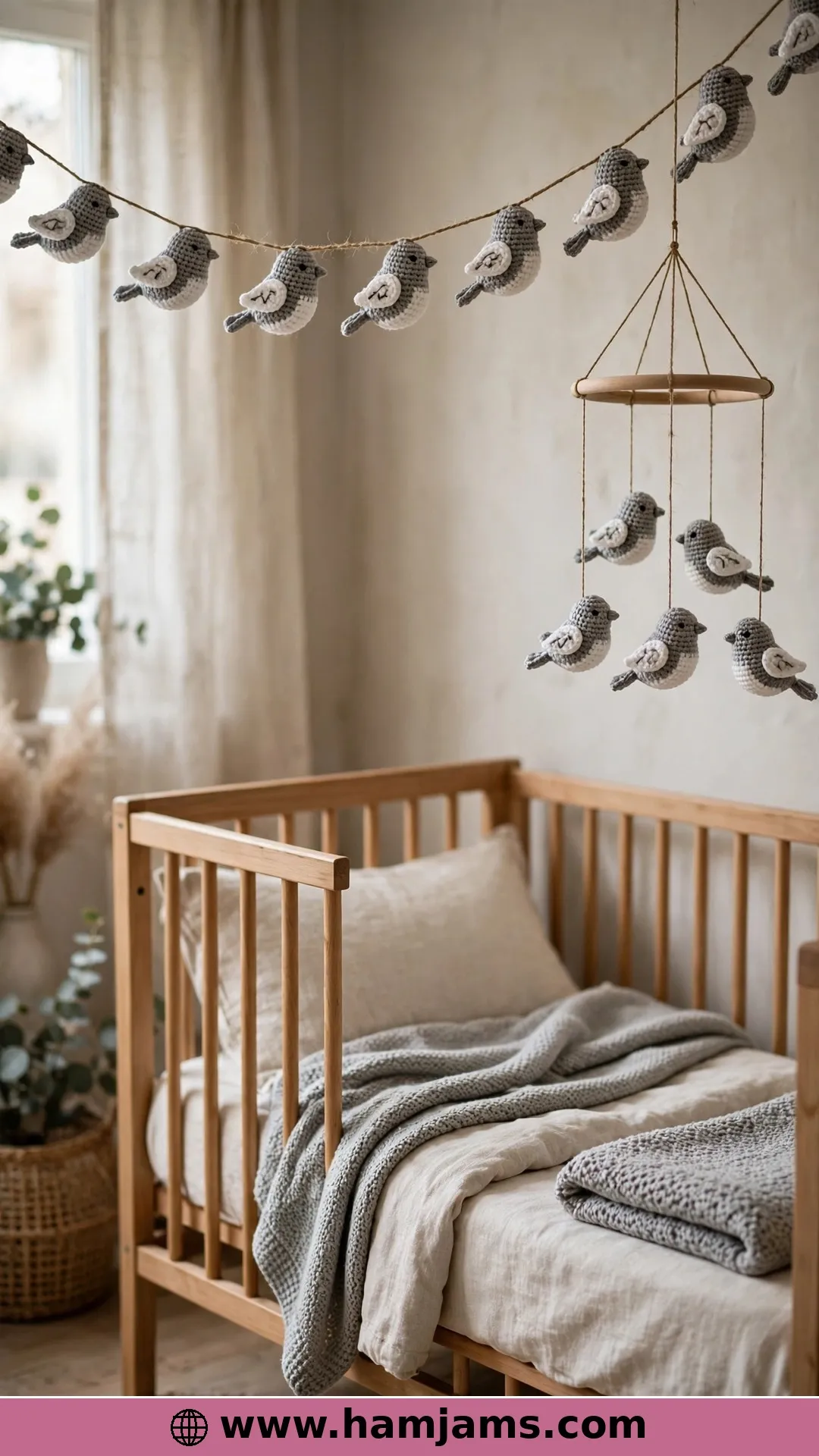 Bird Bunting and a Mobile for the Nursery