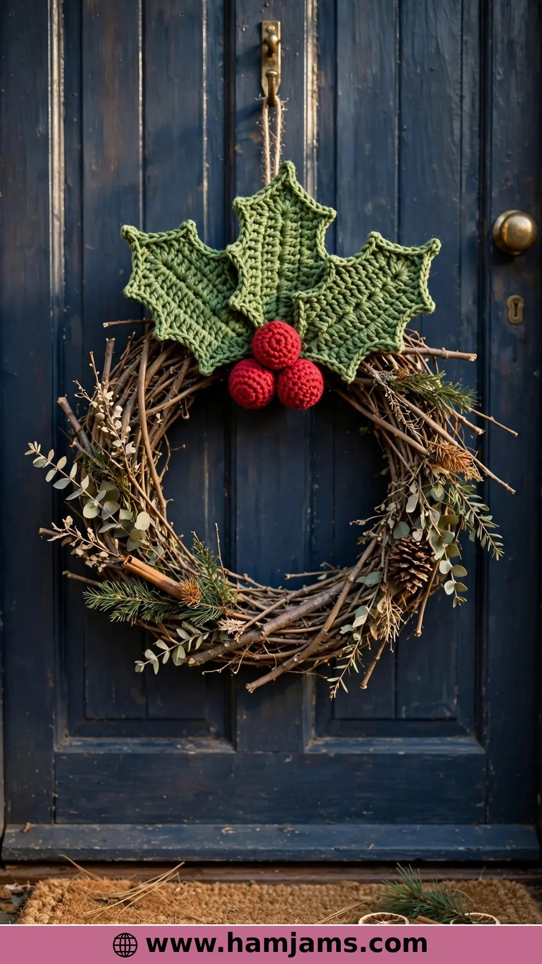 Holly Sets of Three, Ready for Wreaths