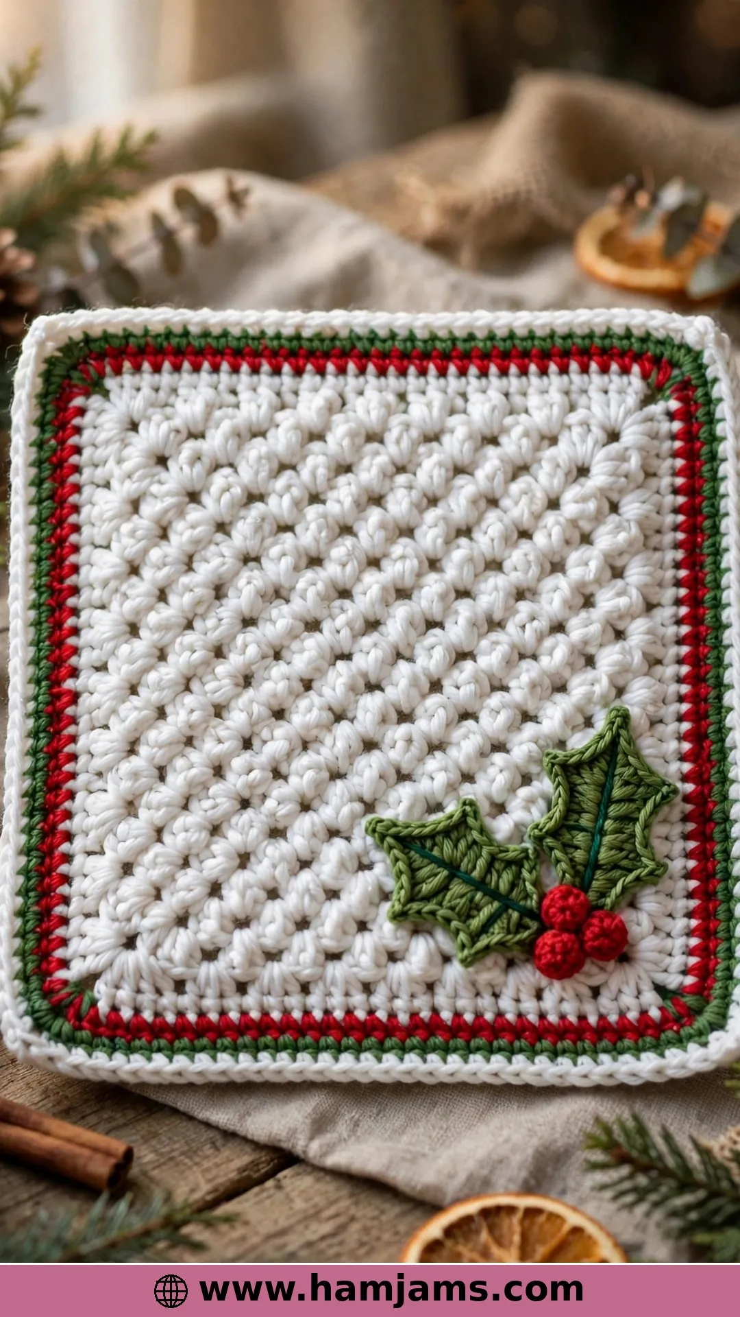 The Rustic Holly Square