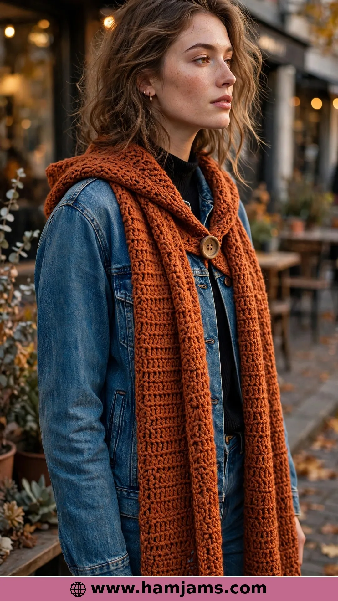 The Wanderer's Buttoned Scoodie