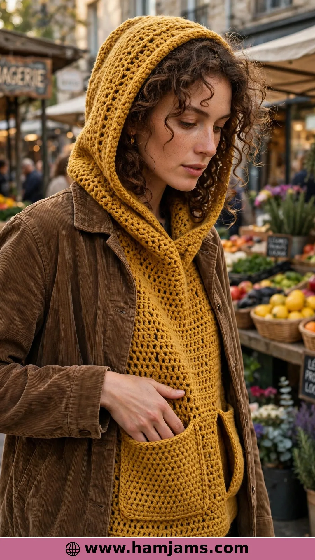 Easy Pocket Scoodie with Side-Opening Pockets