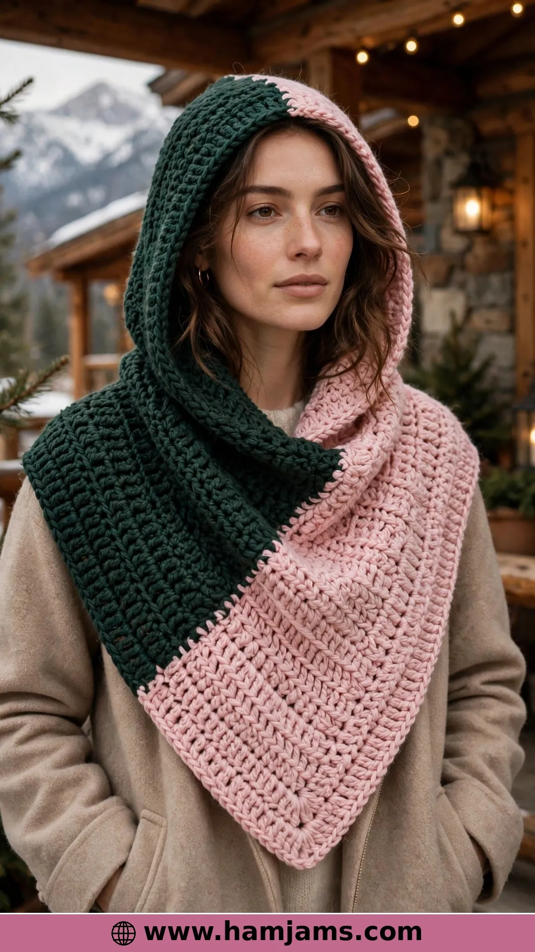 Mountain Trail Two-Tone Scoodie