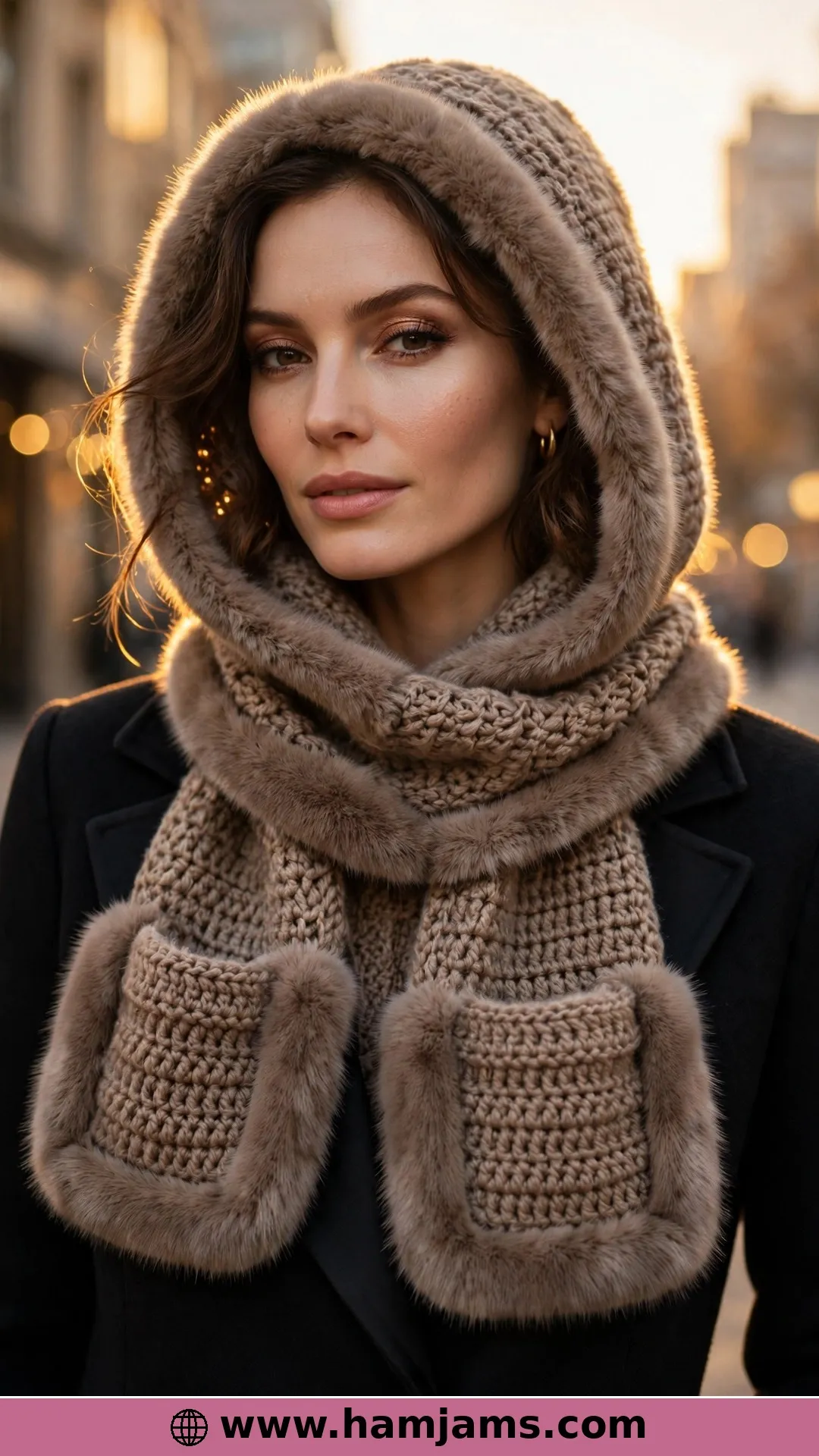 Faux Fur One-Day Scoodie