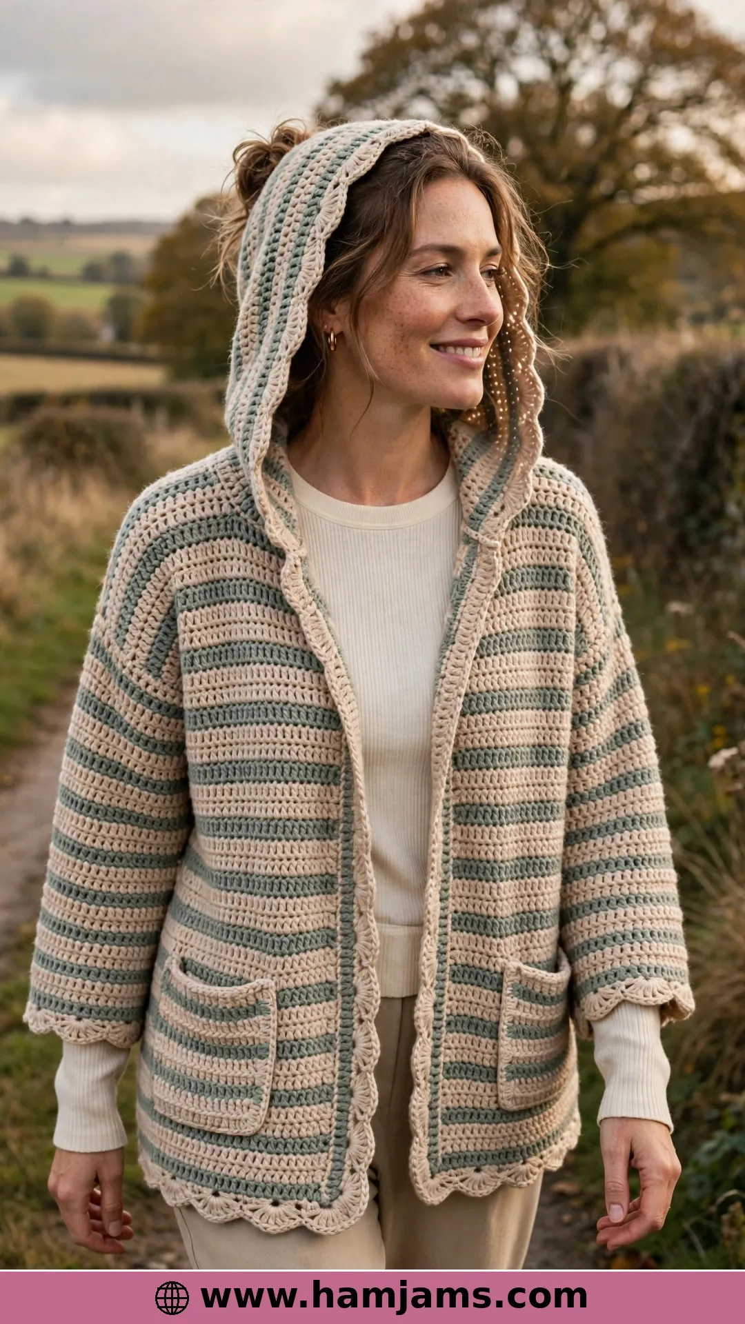 The Top-Down Trail Cardigan
