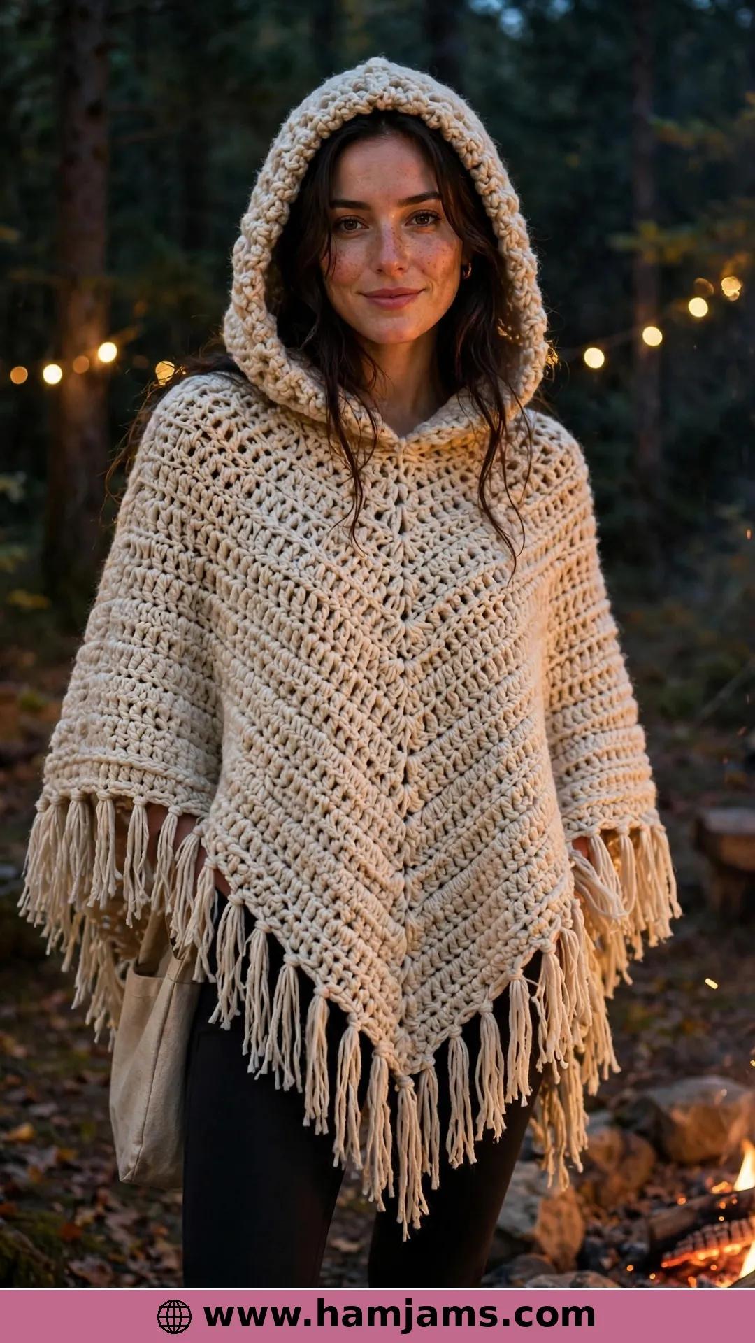The One-Piece Poncho With an Optional Hood