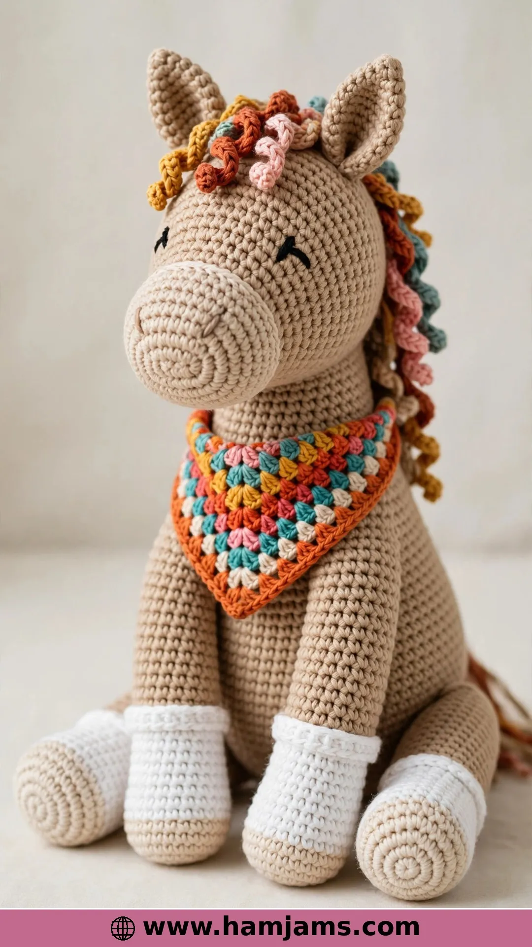 Amigurumi Horse and Donkey
