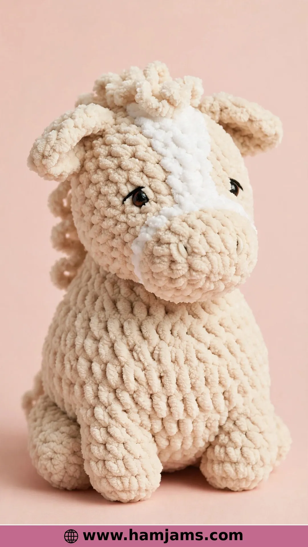 No-Sew Crochet Horse