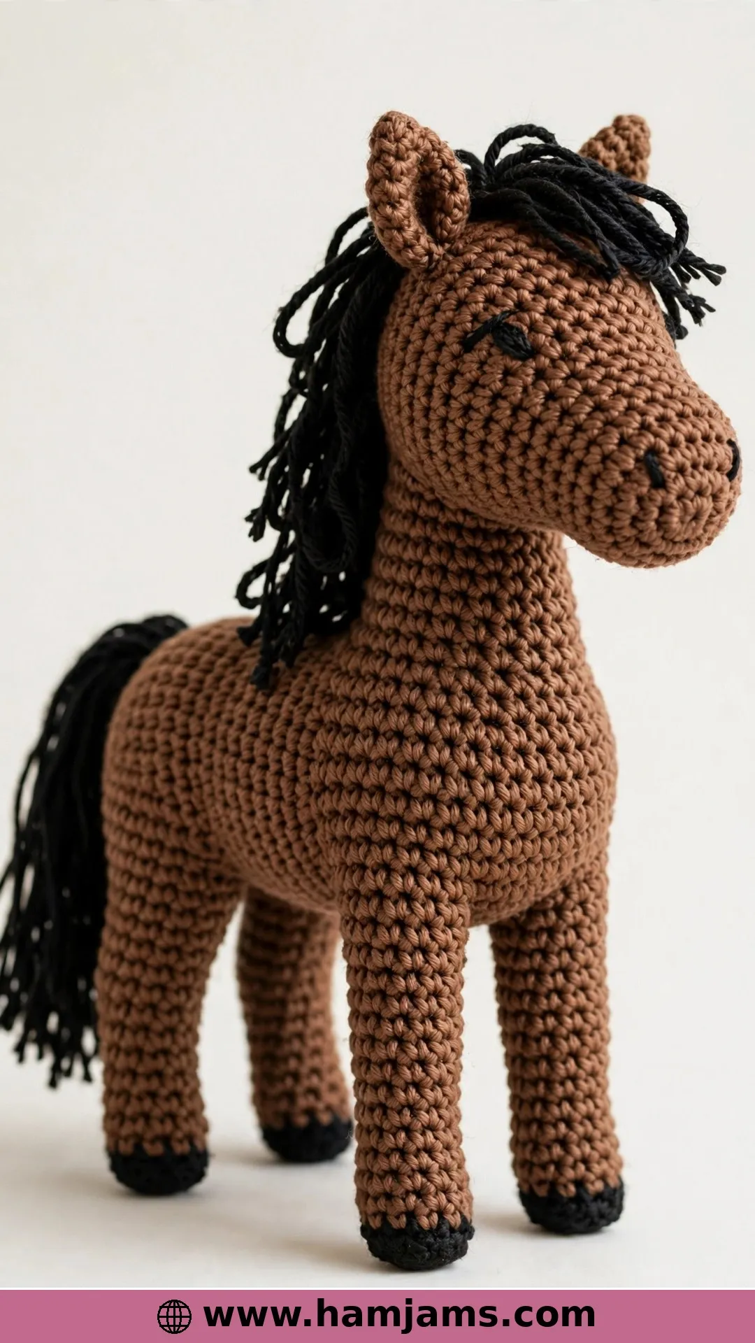 Classic Amigurumi Horse