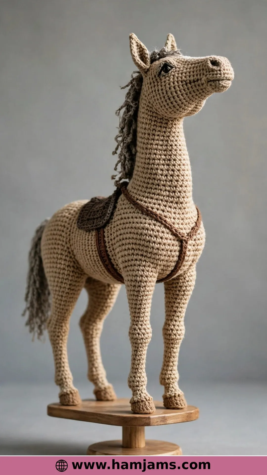Poseable Wire-Frame Horse