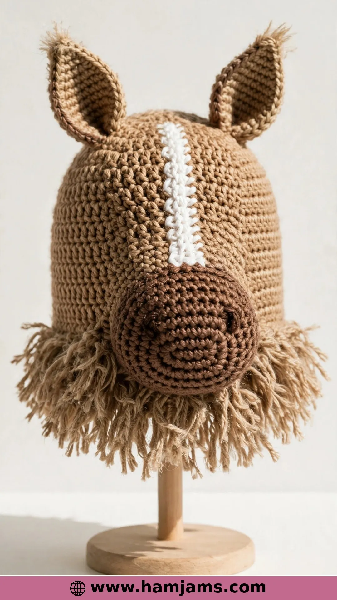 Crochet Horse Hat