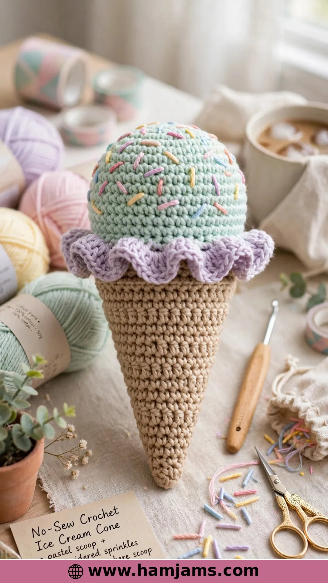 The No-Sew Cone, All in One Piece