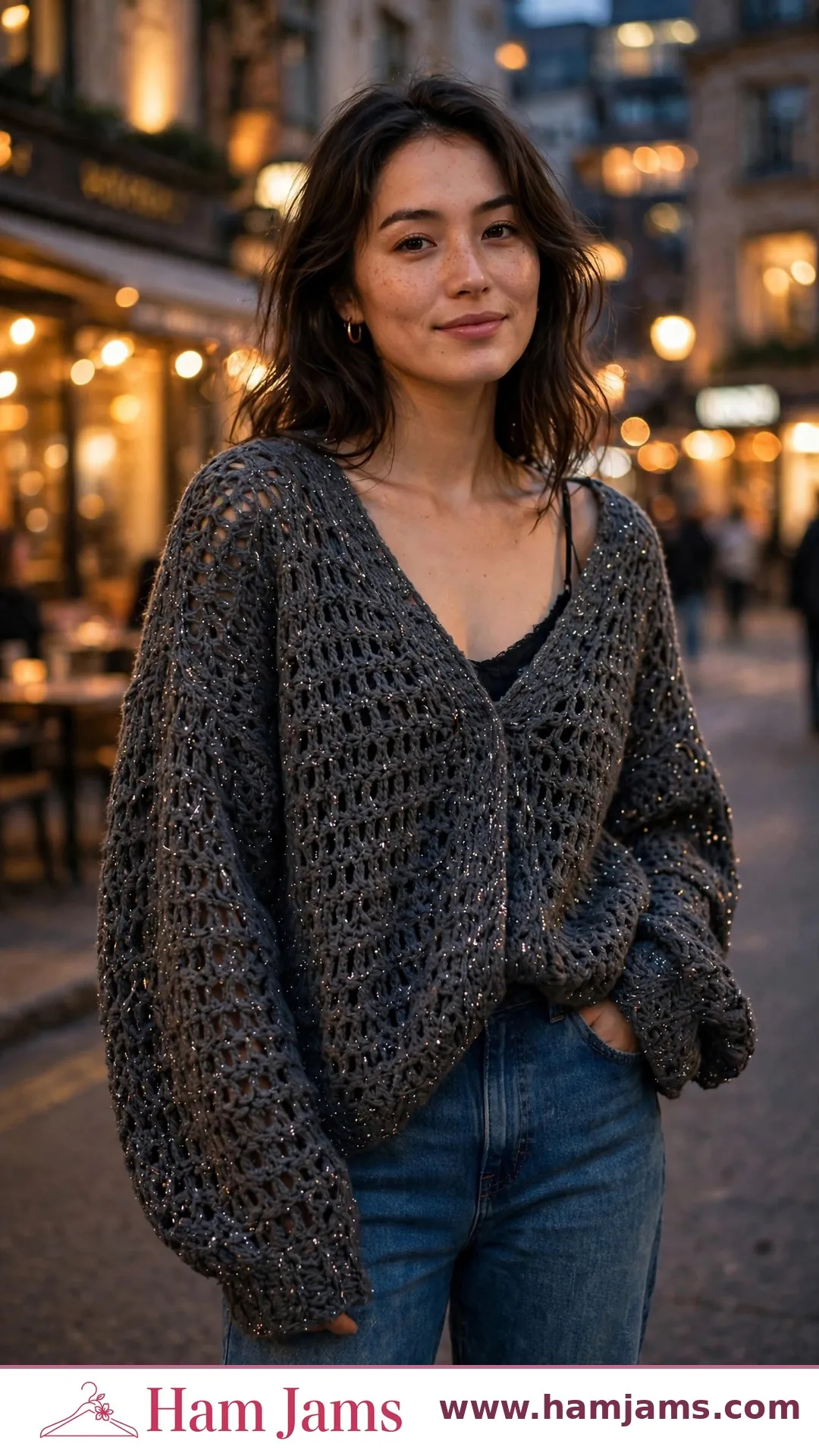 The Sparkle-for-Daytime Cardigan