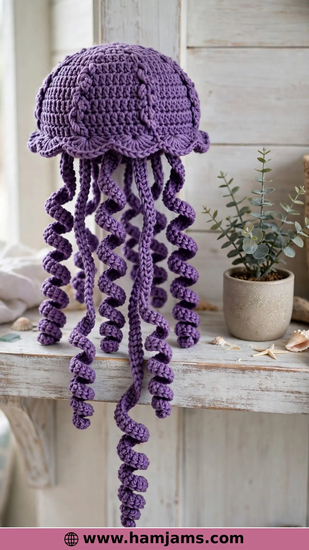 The Classic Two-Piece Jellyfish in Plummy Purple