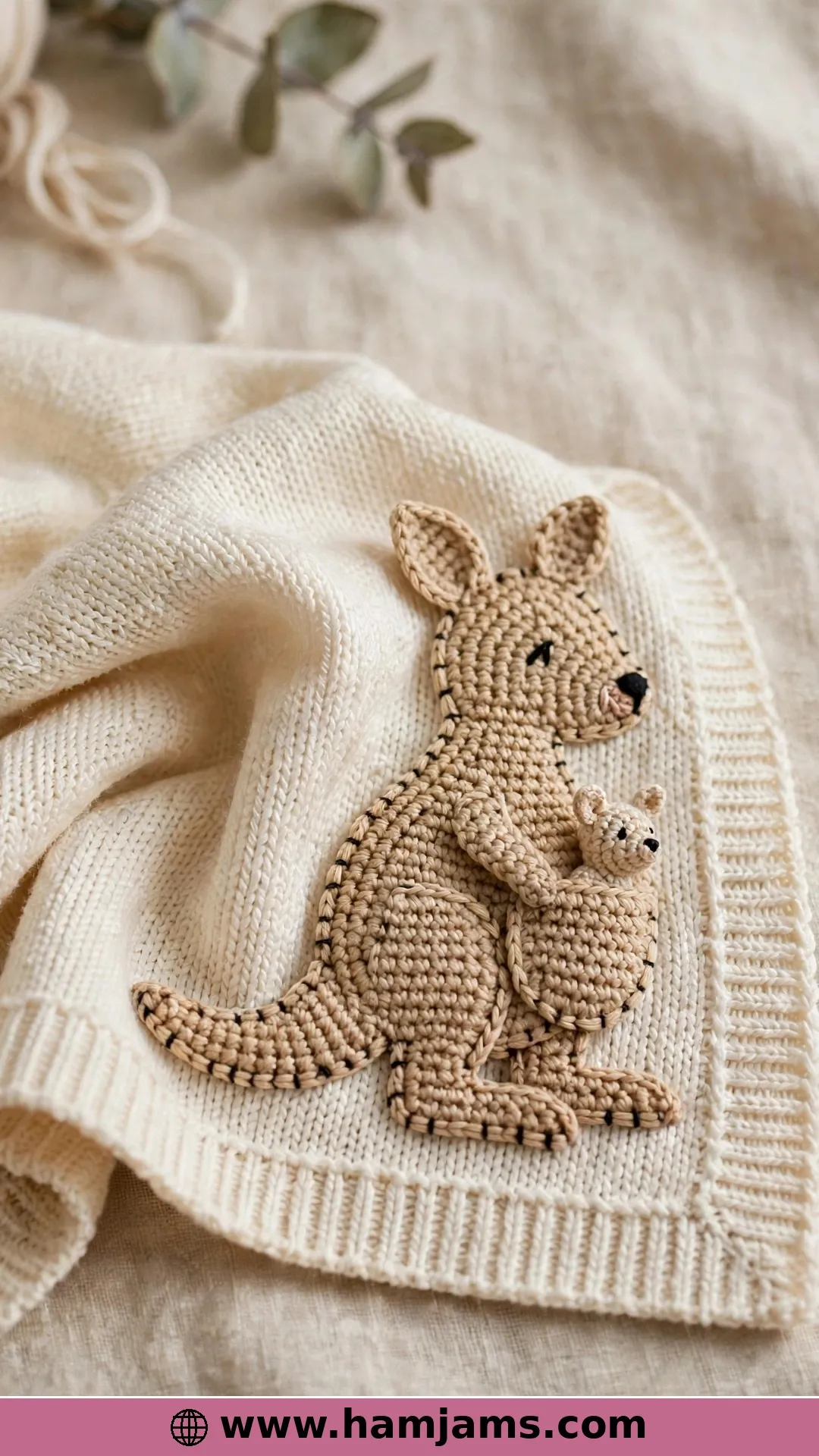 K Is for Kangaroo, the Alphabet Appliqué