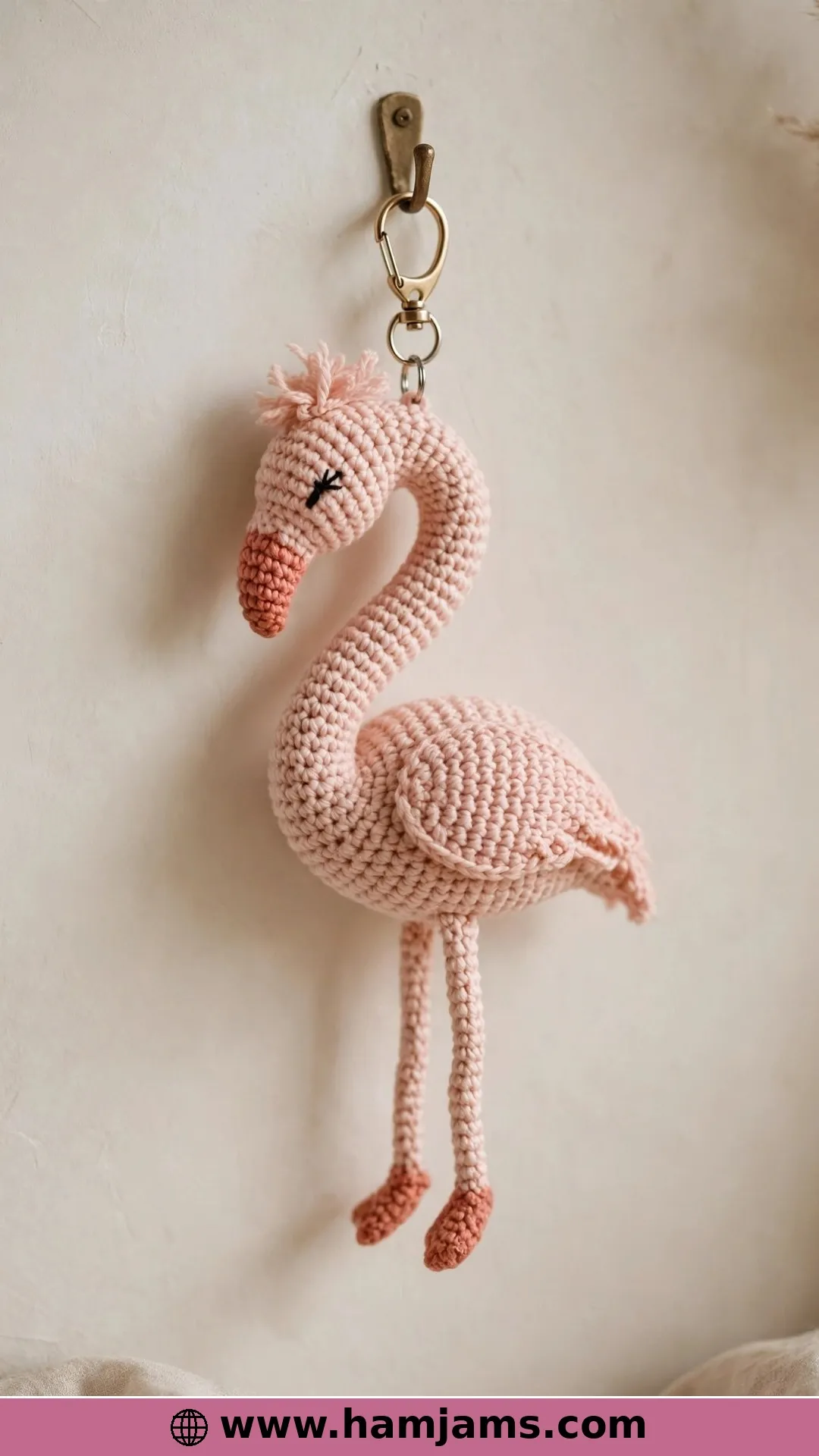 A Flamingo With a Proper S-Curve Neck