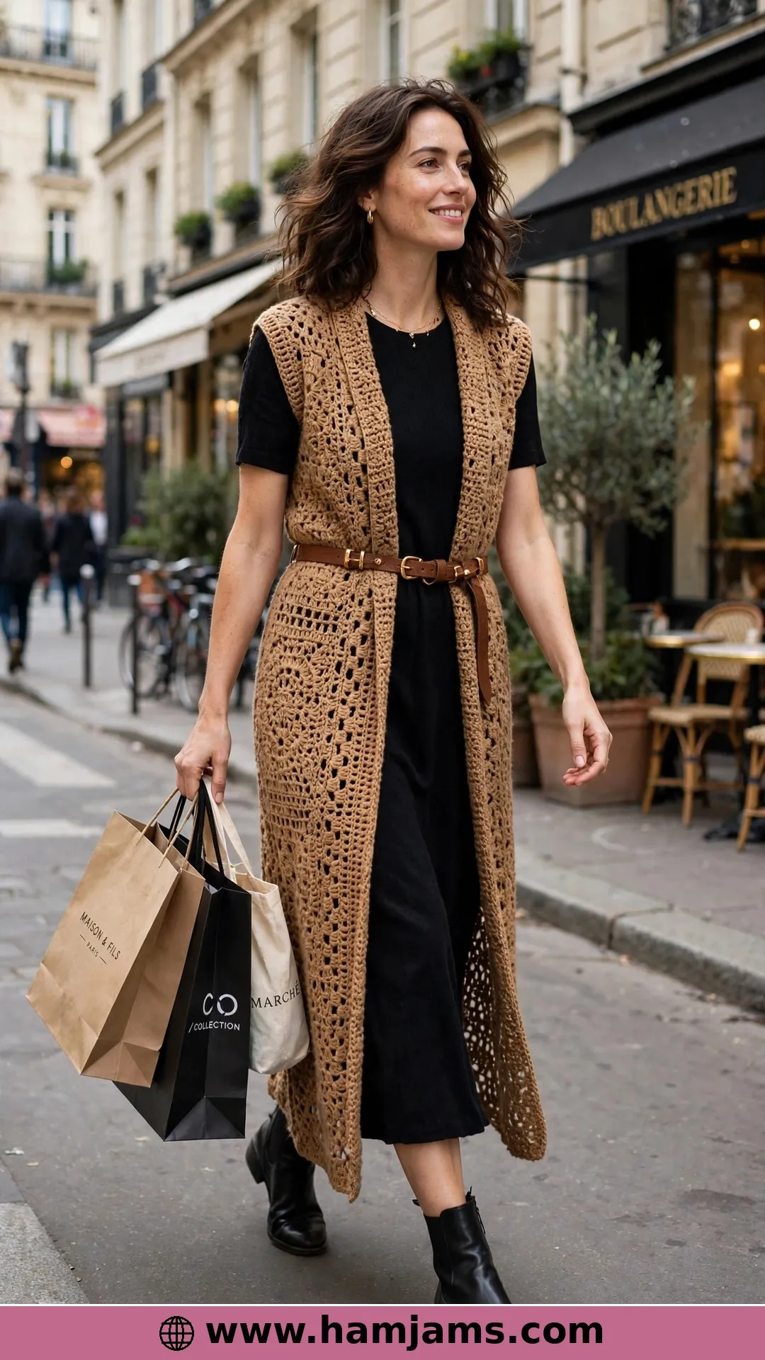 The Longline Vest Built from One Long Start