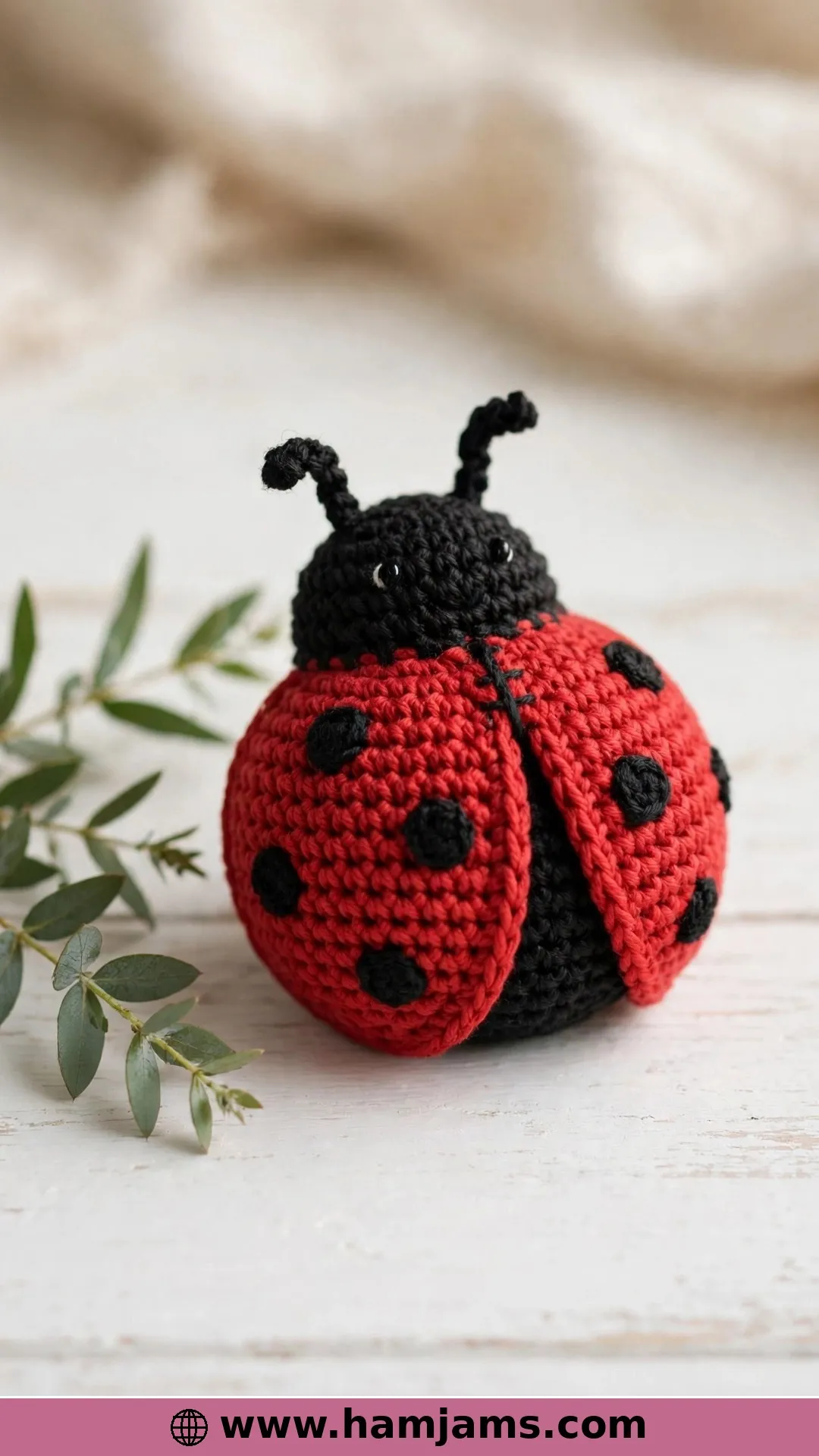The Classic Little Amigurumi Ladybug