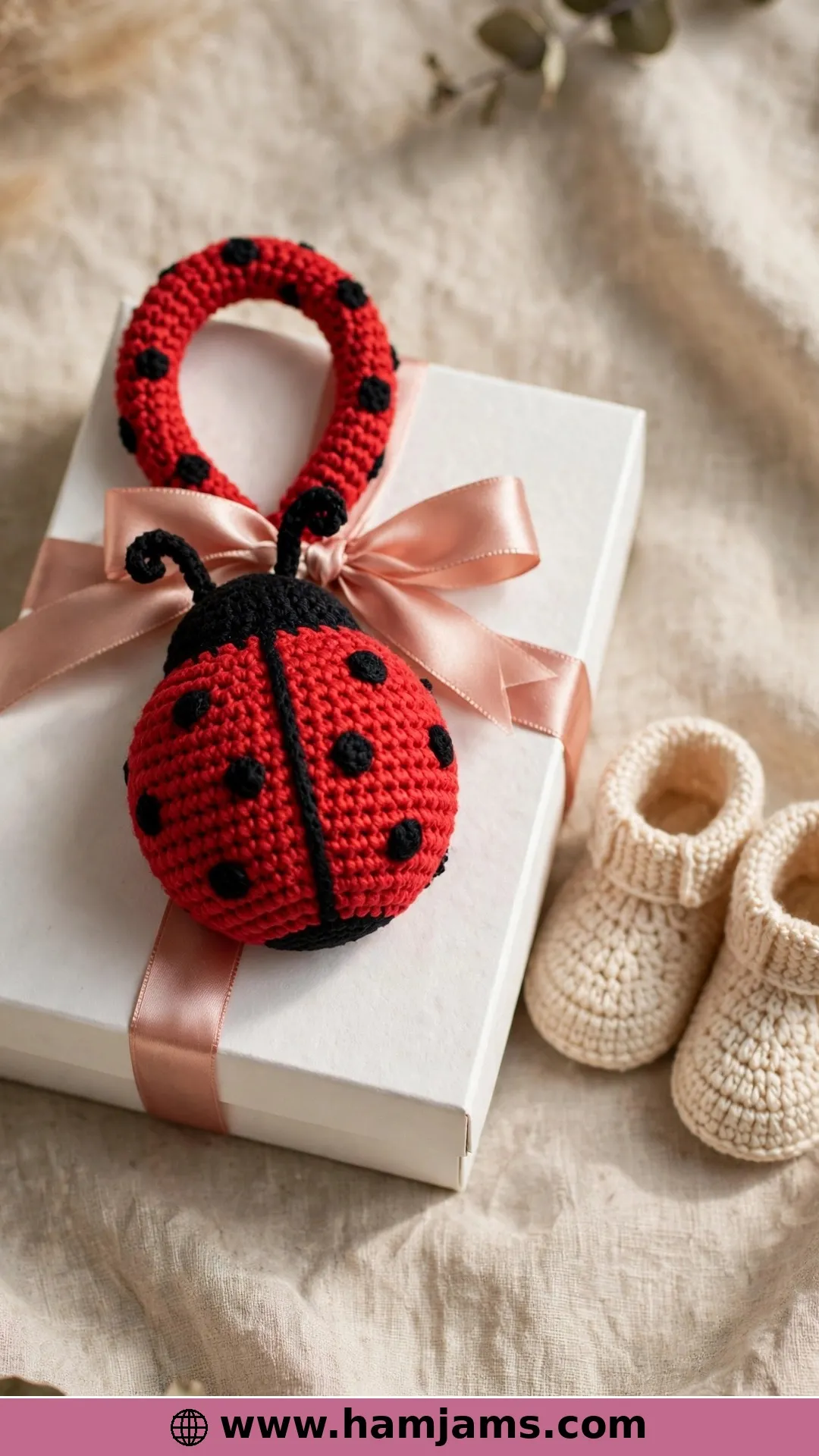 Louise, the Baby Rattle With a Handle