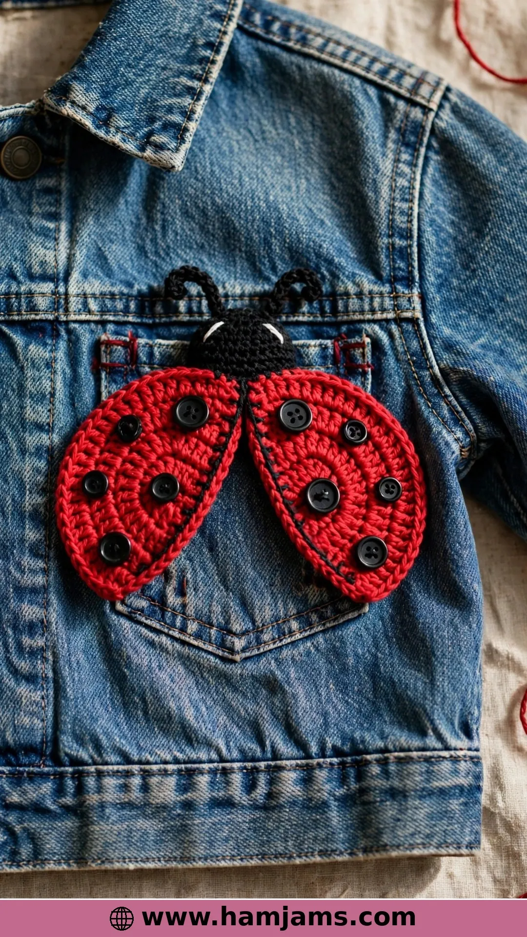 Sarah's Button-Spot Applique