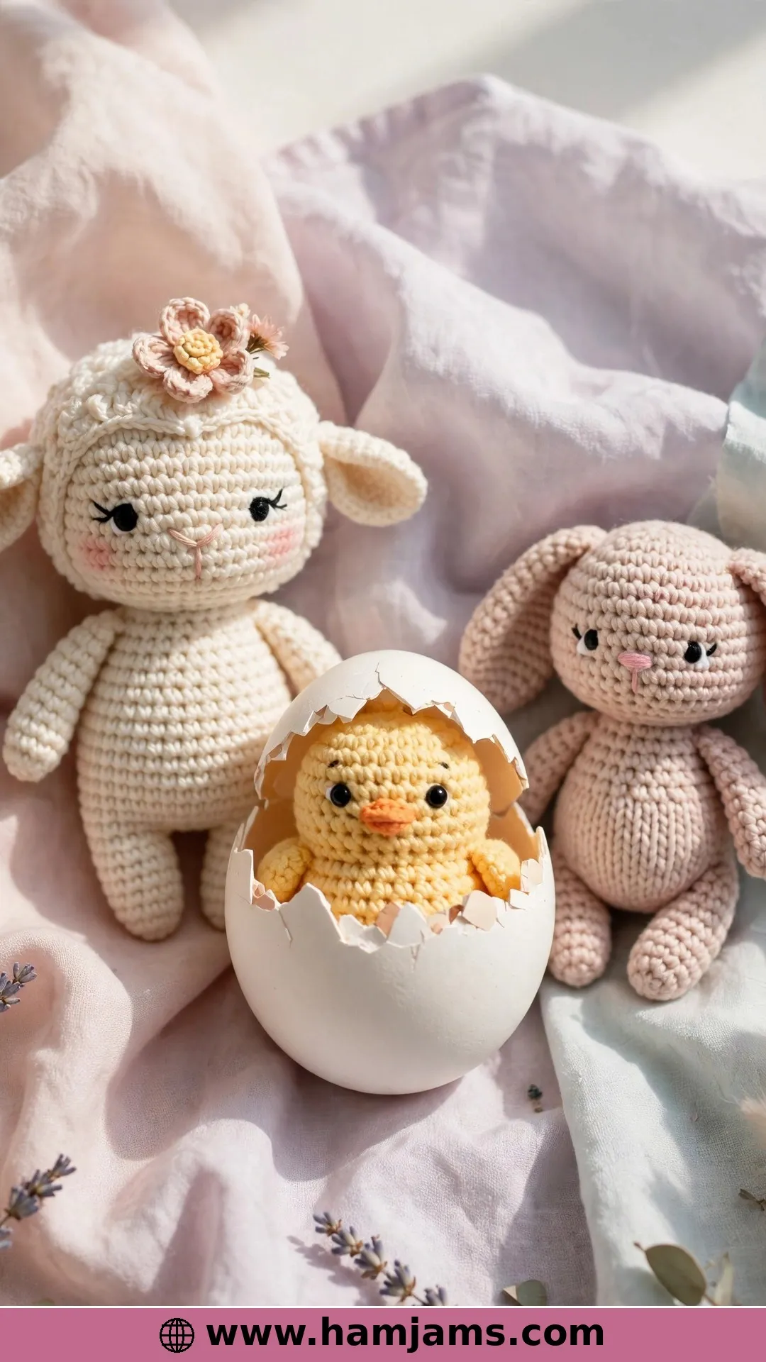 The Easter Lamb With Two Bonus Friends