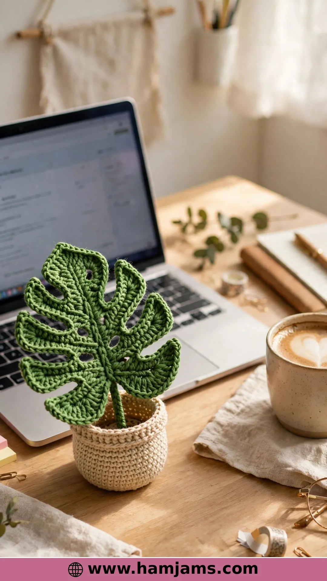 A Monstera Leaf With Its Own Little Pot