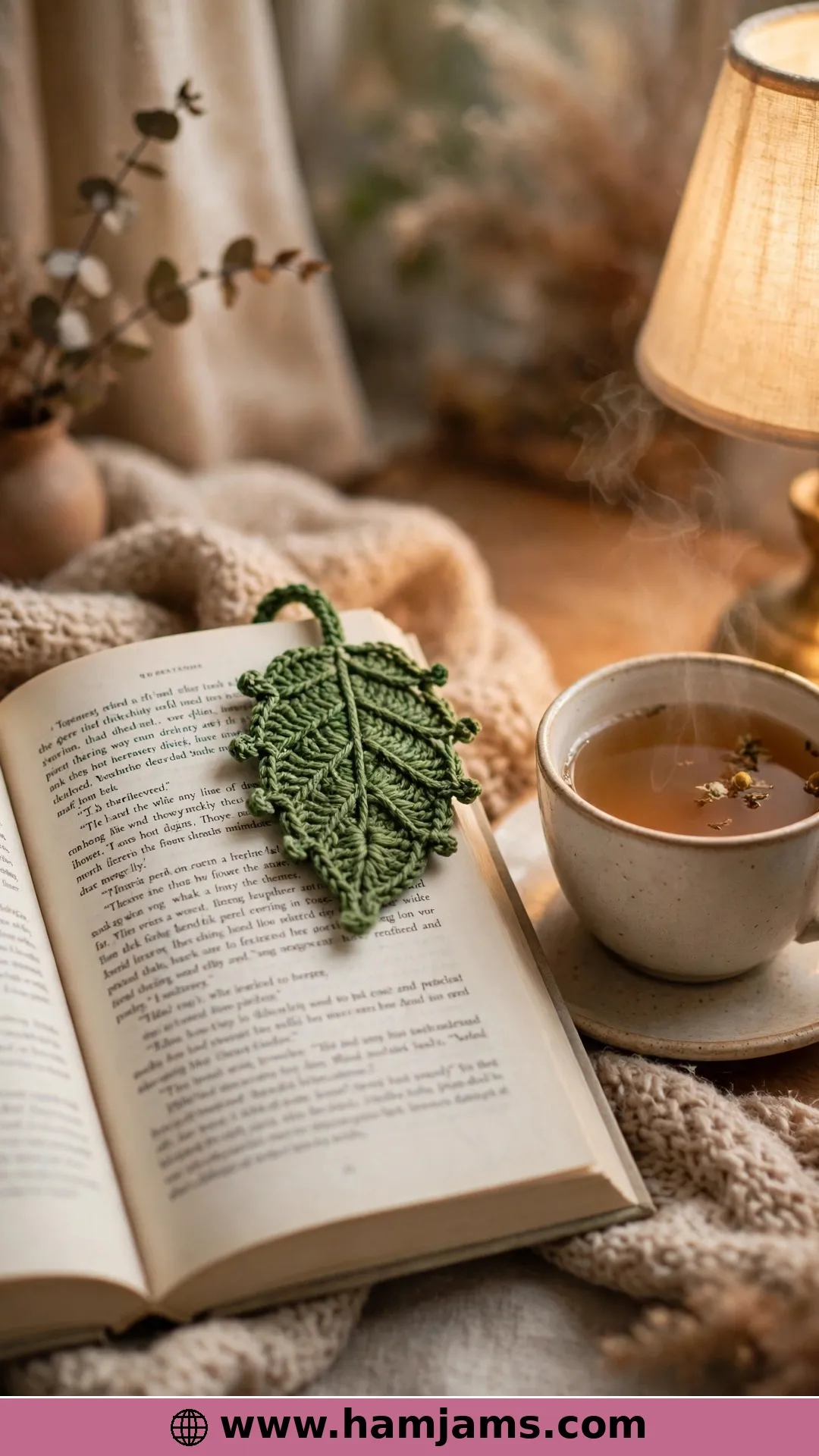 The Corner-Pocket Leaf Bookmark