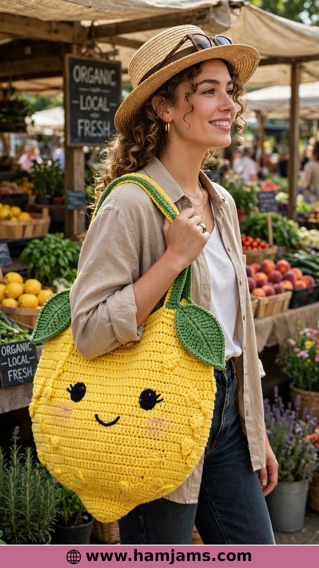 The Big Lemon Tote
