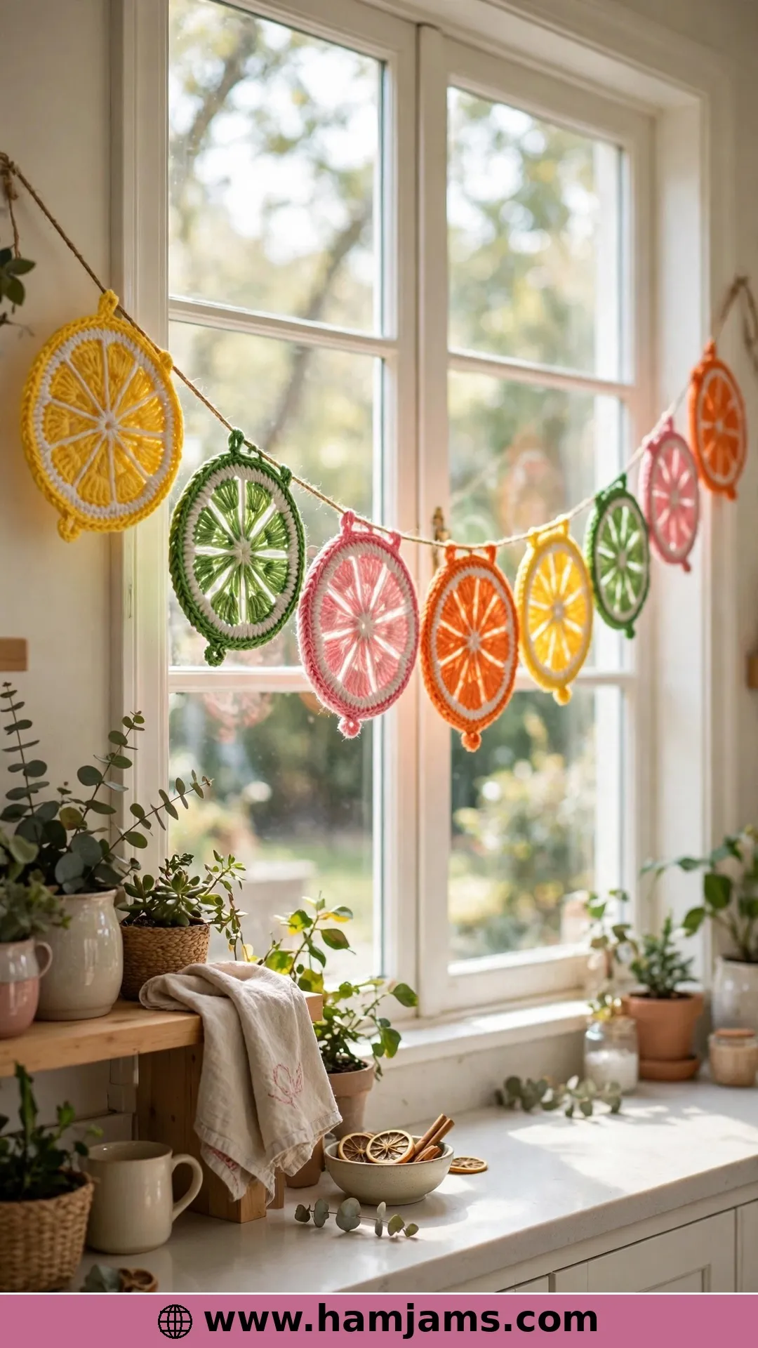 The Citrus Slice Bunting