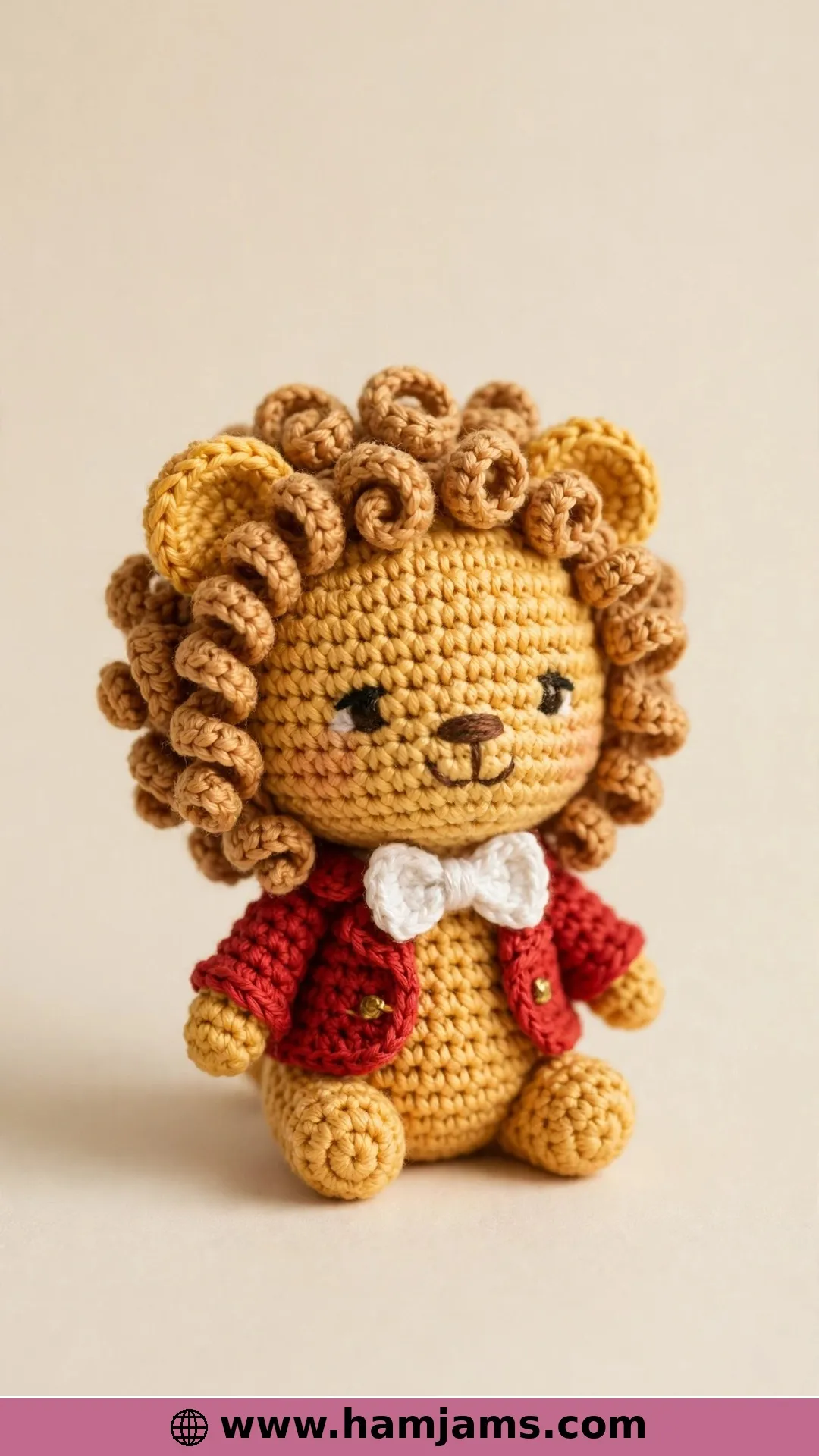 The Circus Lion With a Bow Tie
