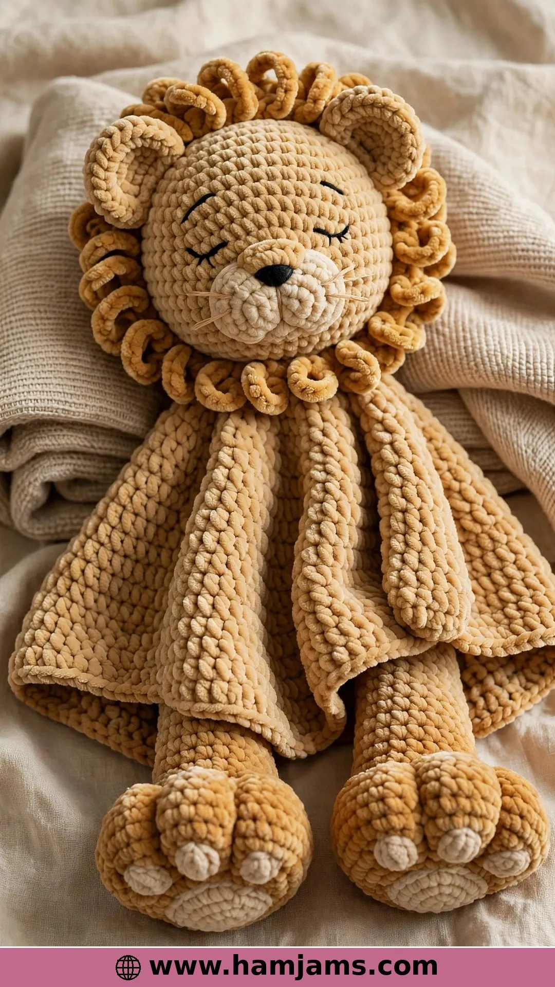 The Plush Lion Snuggler