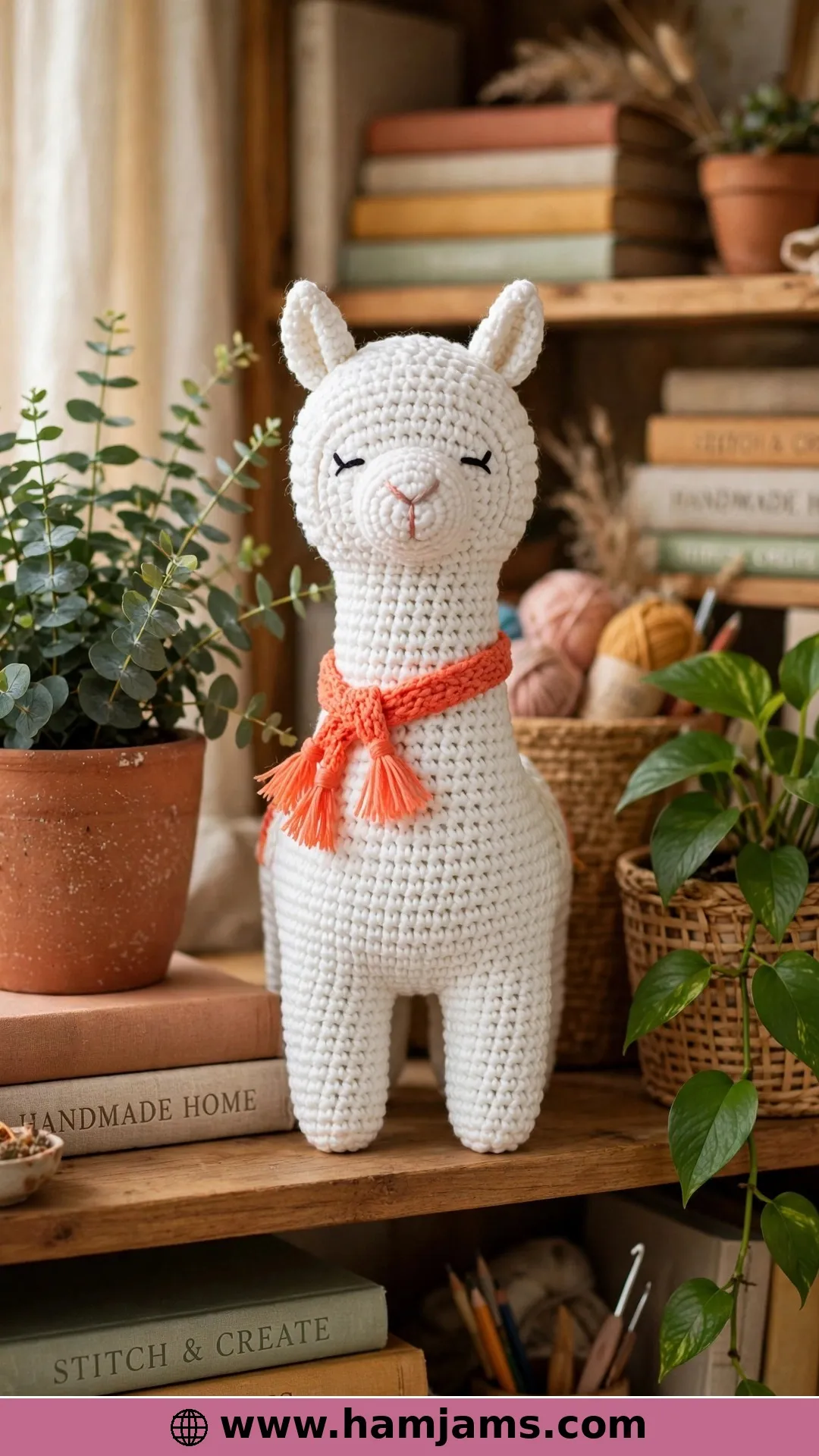 The One-Piece Llama With Her Own Scarf