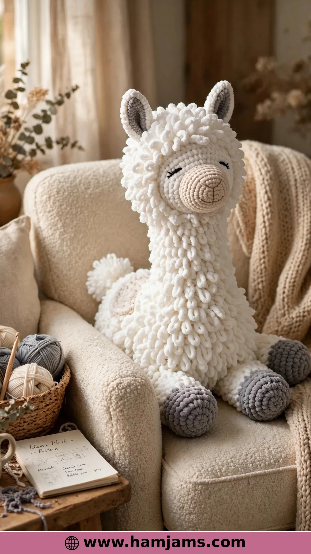 The Chenille Plush That Works Up Fast