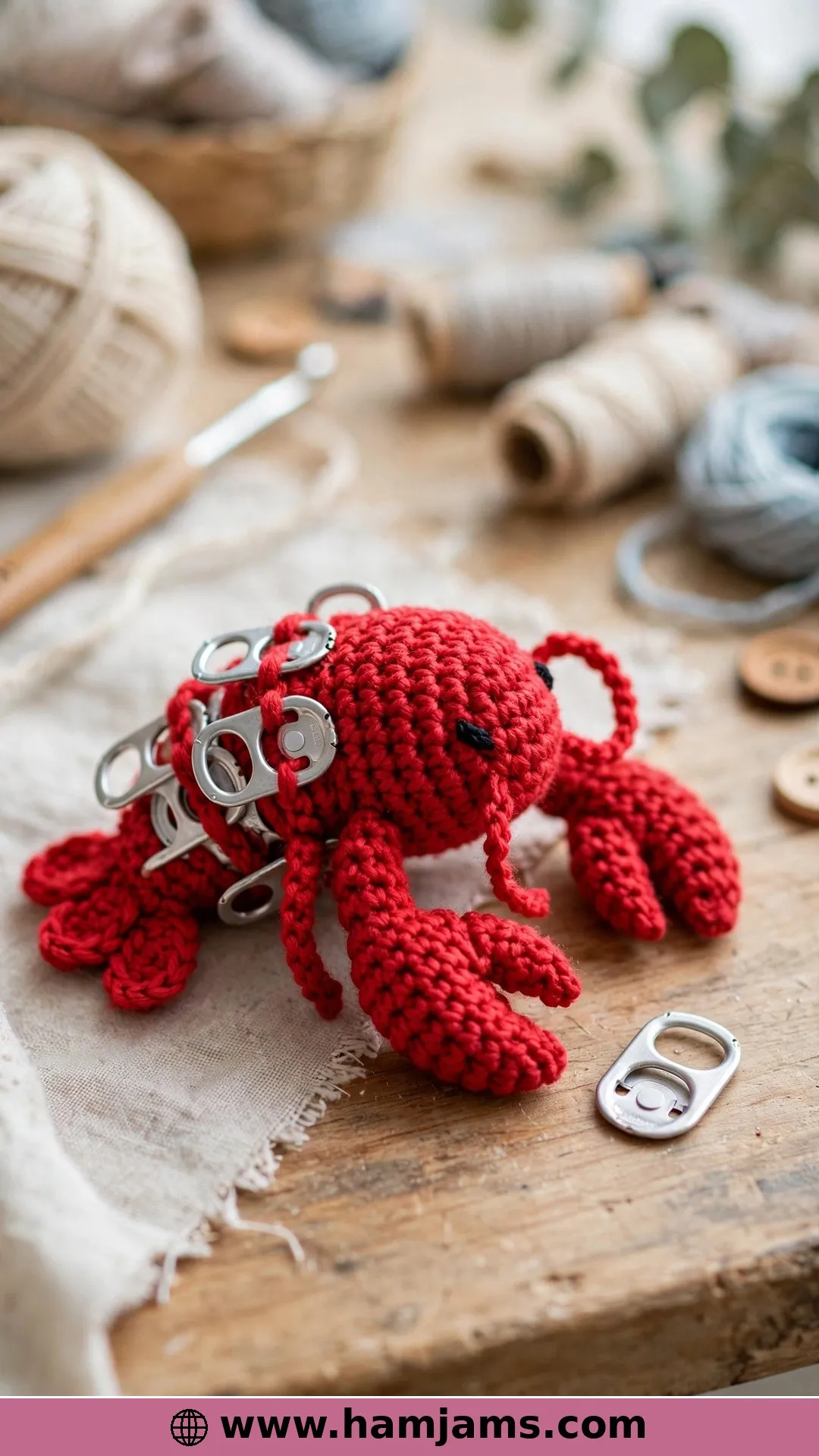A Lobster With Real Soda Tabs