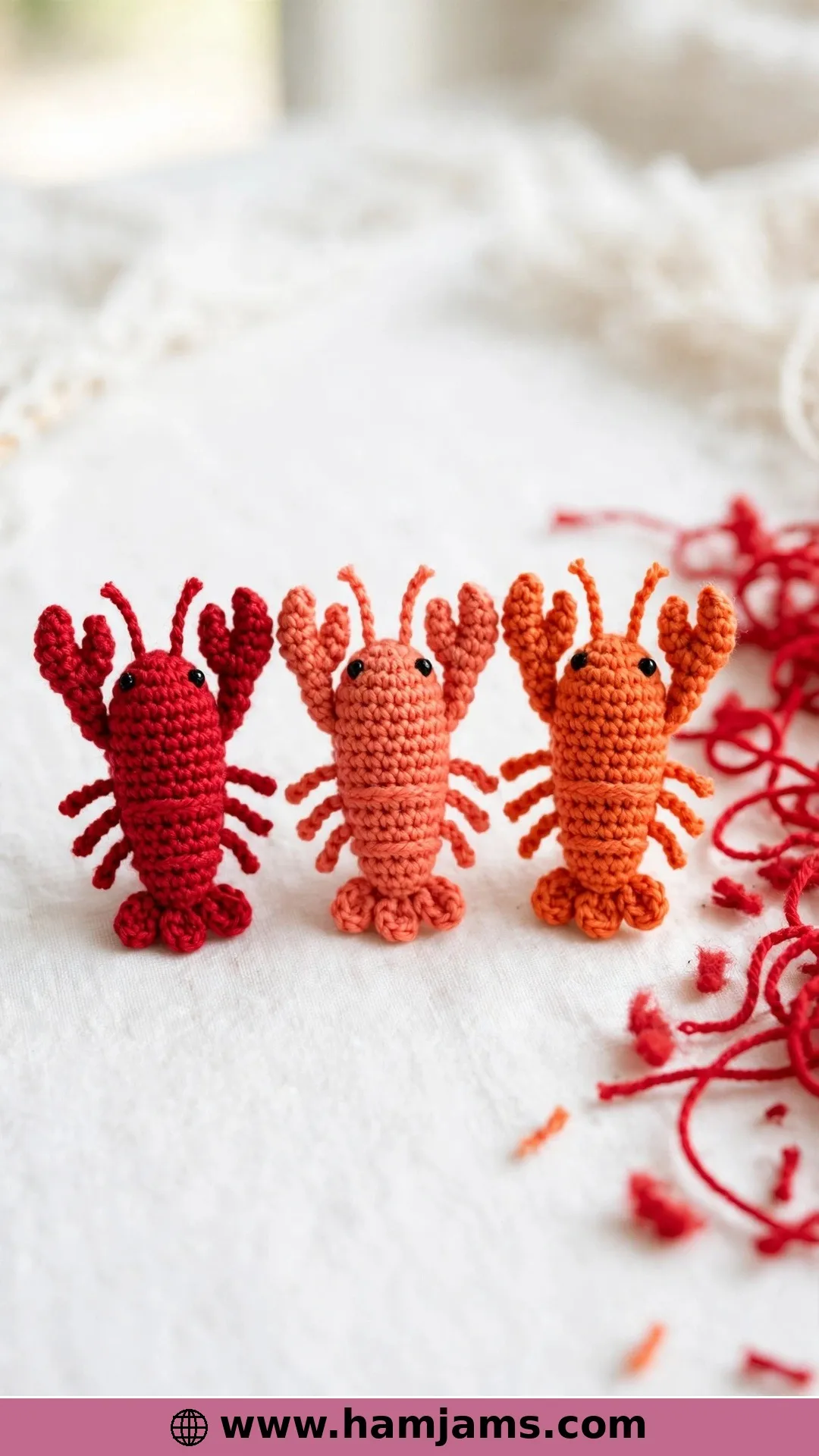 Mini Scrap Lobsters for Leftover Red